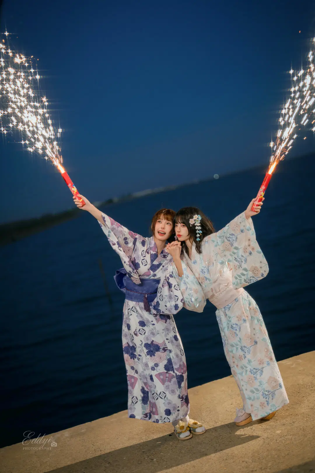 Summer Fireworks Grand Feast: Yukata and Fireworks Are the Only Way to Festival by EddieZ - Image 2