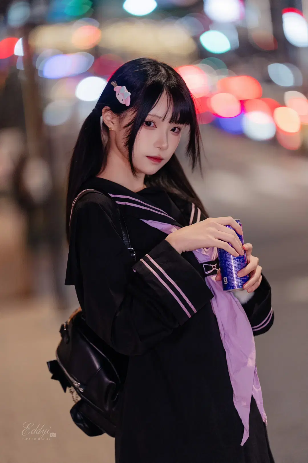暗黑系库洛米风JK遇上虚化夜街 - EddieZ - 第3张