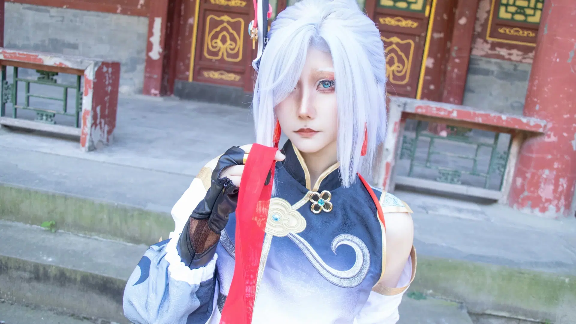 【申鶴 コスプレ】林間に鶴を見る、性転換武侠風の冷徹と鋭さ - 番茄猫猫 - 4枚目