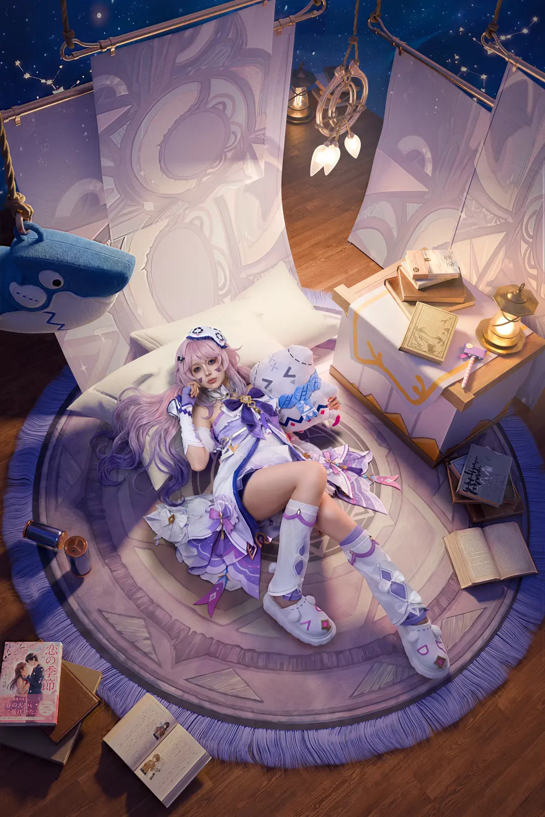 原神, 茜特菈莉cos, 二次元cosplay, 游戏角色扮演, 星与烟帷的夜语