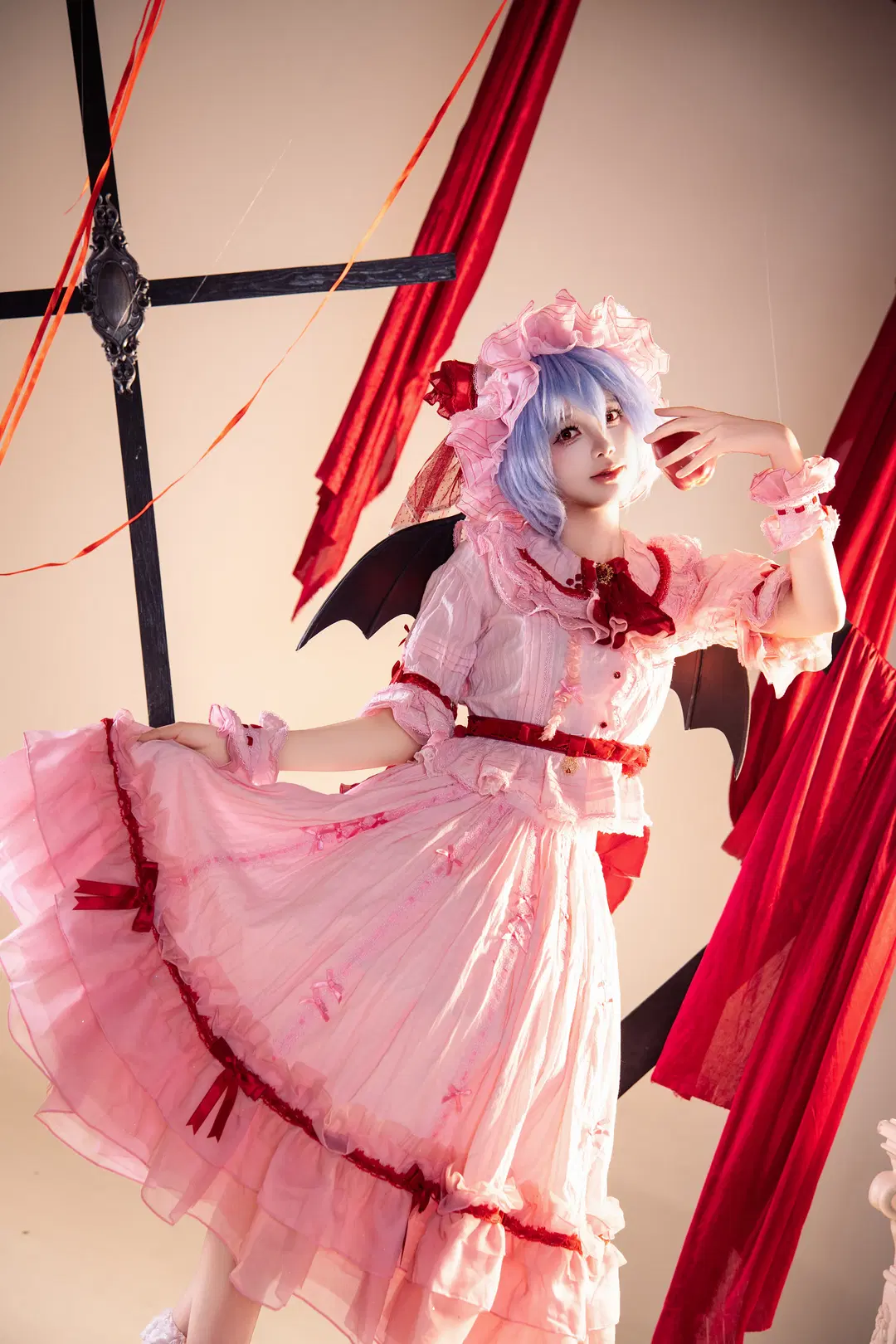 【レミリアコスプレ】『東方紅魔郷』吸血鬼お嬢様のゴシック・エステティクス - 黑爱势力登场 - 3枚目