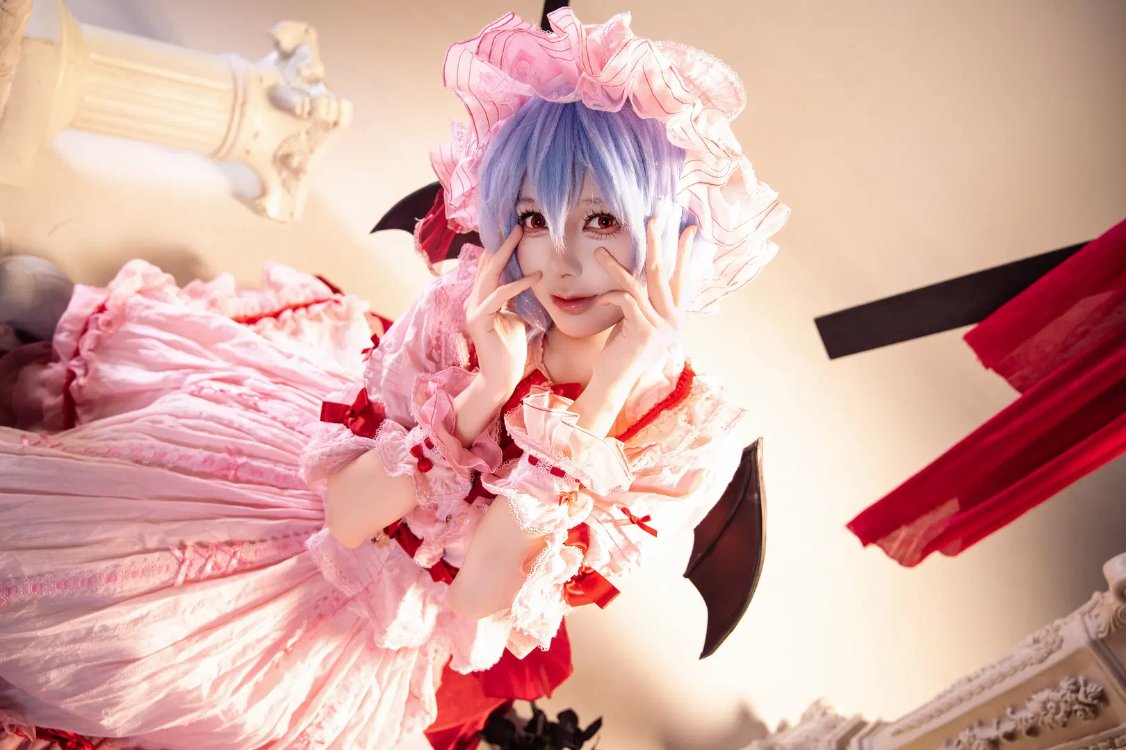 【レミリアコスプレ】『東方紅魔郷』吸血鬼お嬢様のゴシック・エステティクス - 黑爱势力登场 - 6枚目