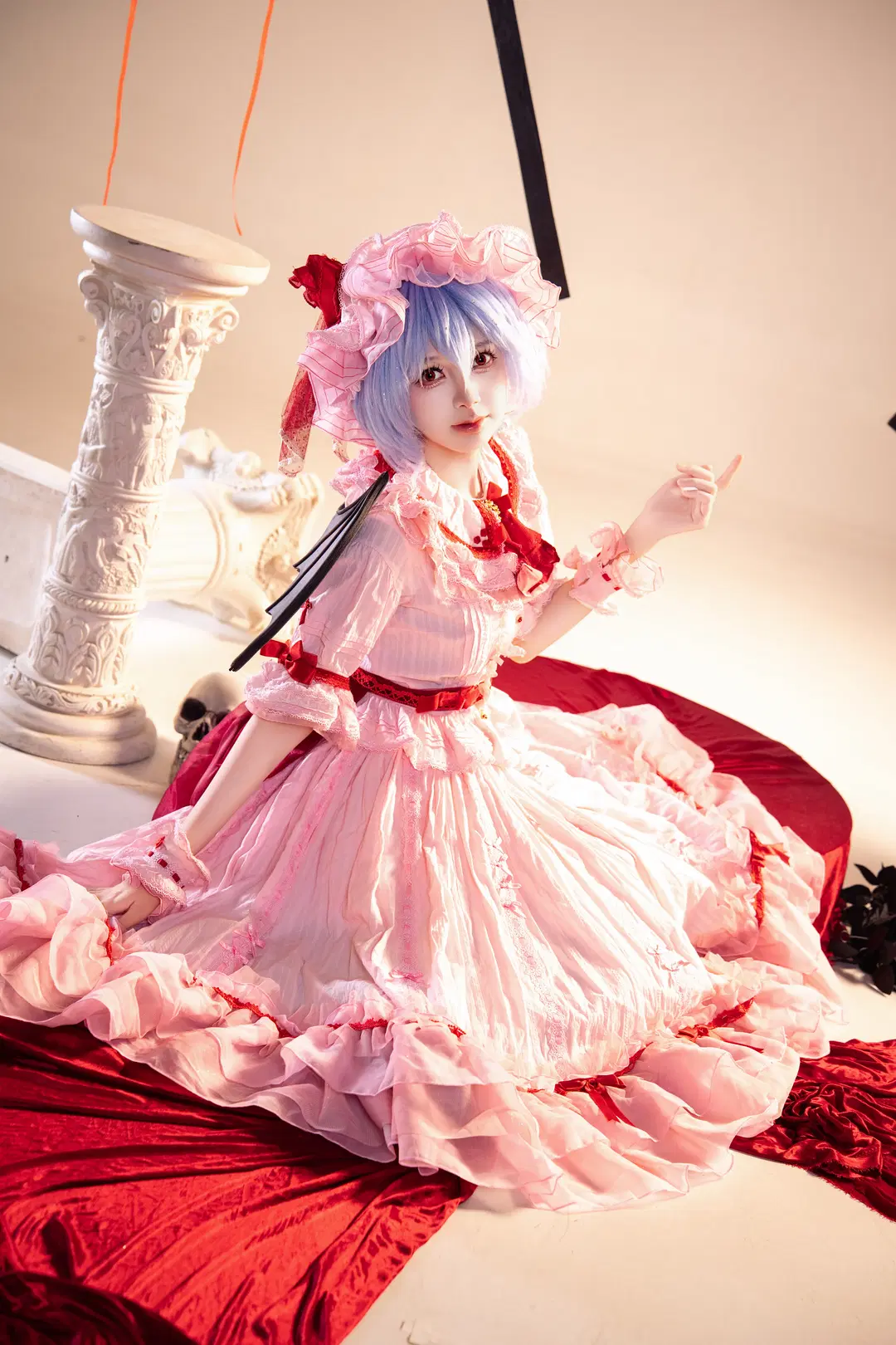 【レミリアコスプレ】『東方紅魔郷』吸血鬼お嬢様のゴシック・エステティクス - 黑爱势力登场 - 7枚目