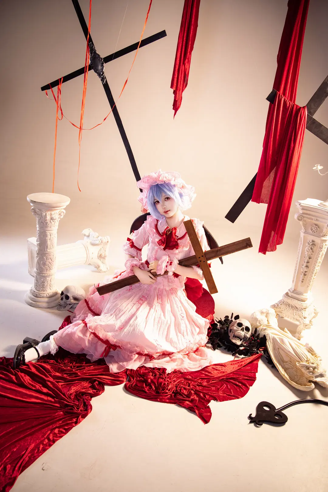 【レミリアコスプレ】『東方紅魔郷』吸血鬼お嬢様のゴシック・エステティクス - 黑爱势力登场 - 8枚目