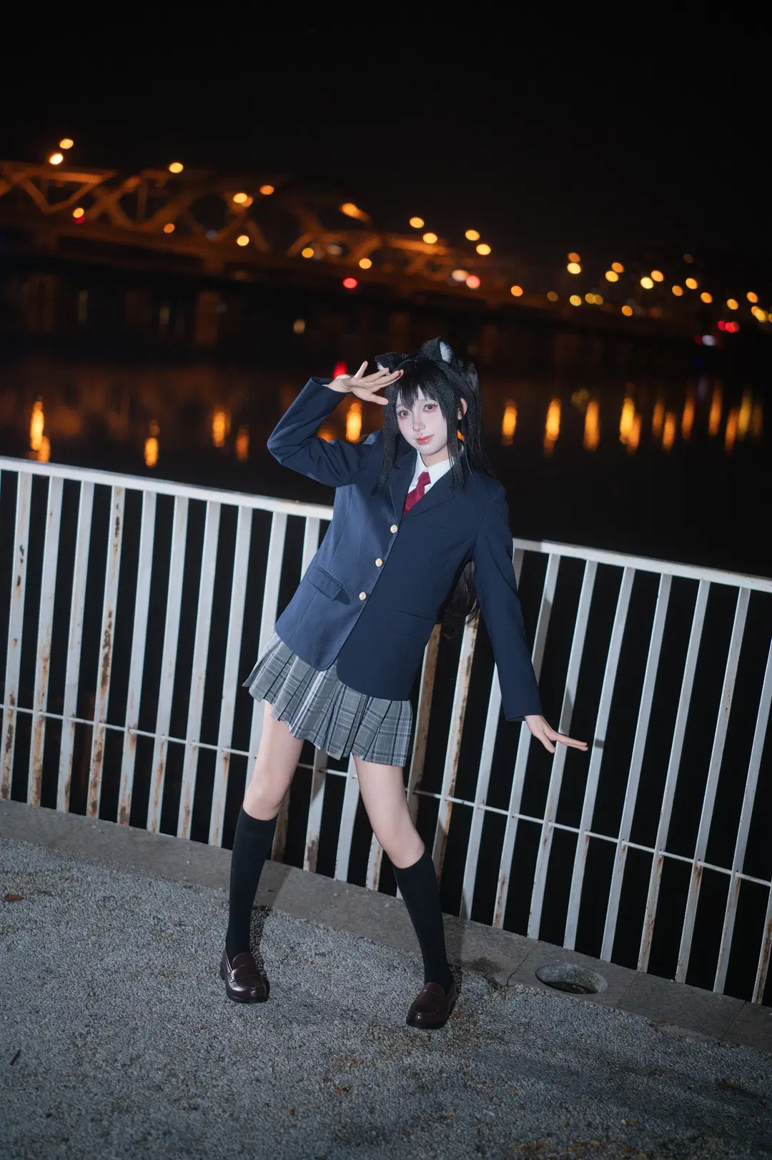 【中野梓cos】轻音少女的夜畔猫耳少女 - 黑爱势力登场 - 第4张