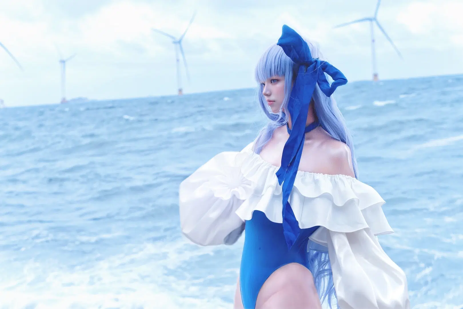 【メルトリリス コスプレ】『Fate/Grand Order』海辺の水の妖精 - 白鳥川せん - 5枚目