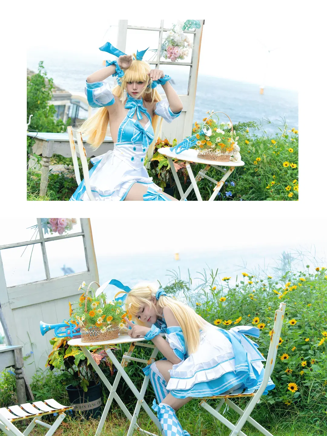 【阿尔托莉雅·卡斯特cos】FGO海边的夏日兔子 - 白鳥川せん - 第5张