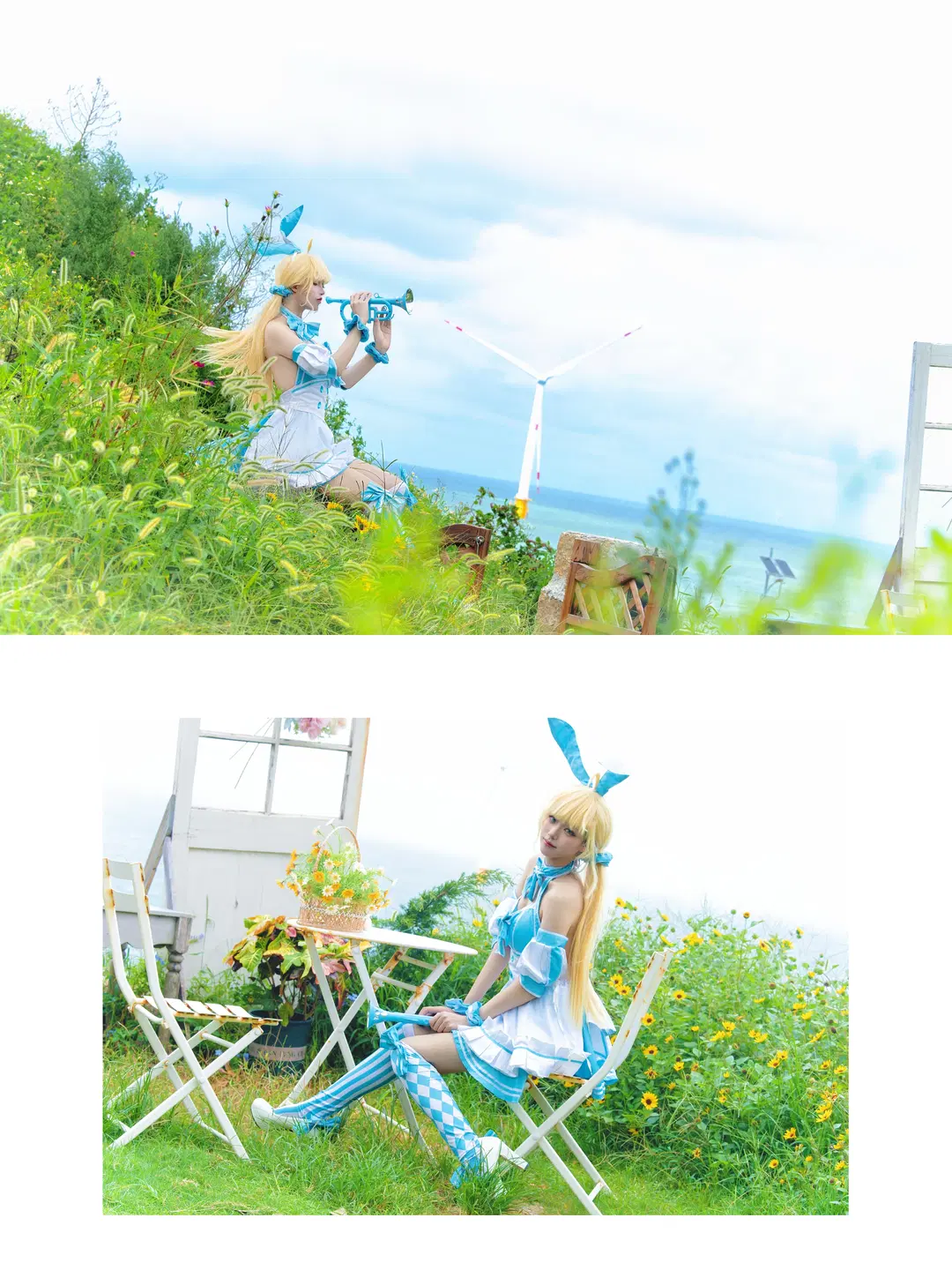 【阿尔托莉雅·卡斯特cos】FGO海边的夏日兔子 - 白鳥川せん - 第6张