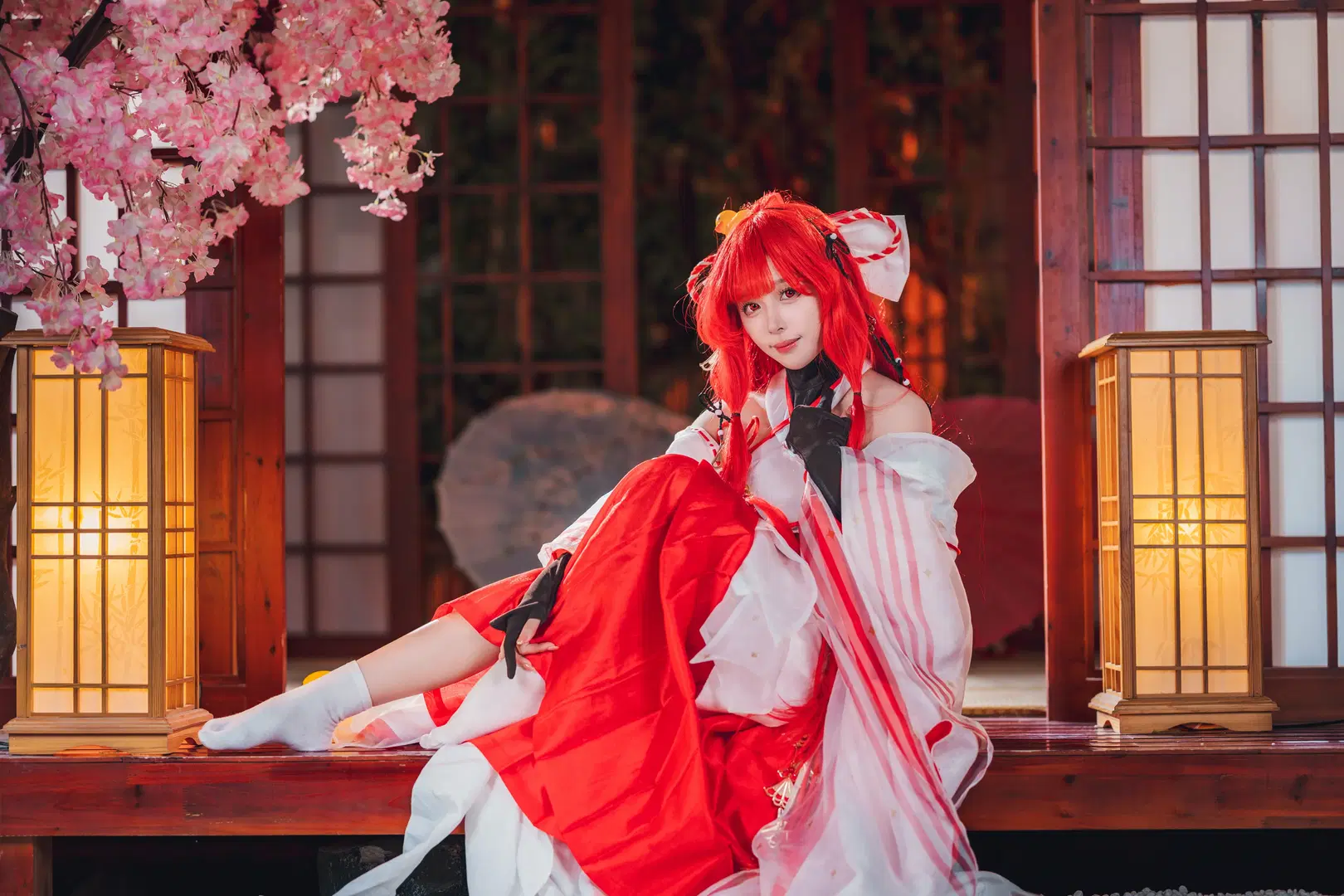 【上杉绘梨衣cos】迎着阳光的盛大逃亡