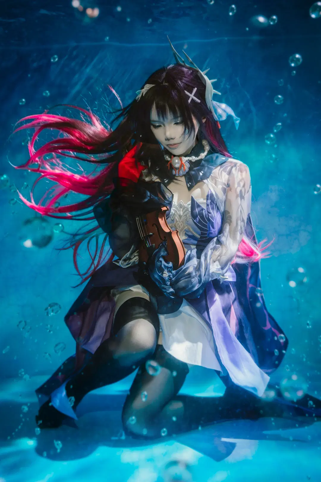 [Helektra cosplay] Underwater Sonata of Honkai: Star Rail