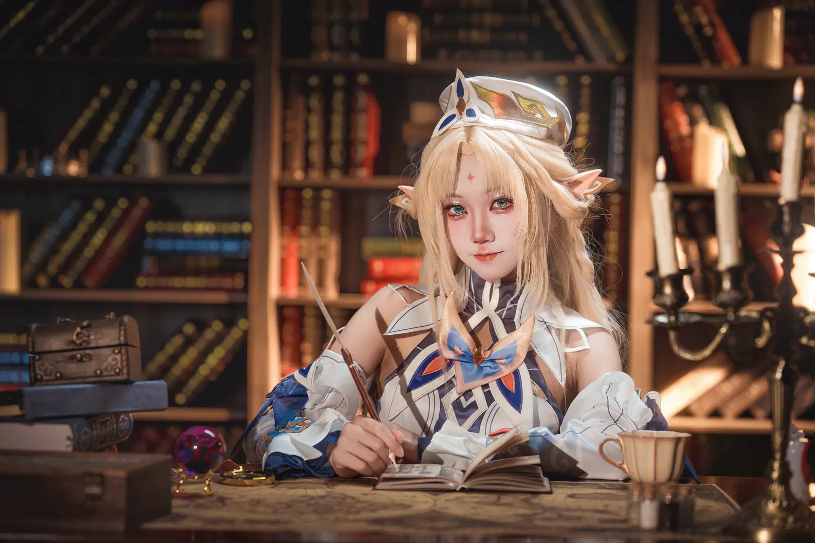 【尼可cos】原神魔女会的神秘学者 - 📷易木 - 第4张