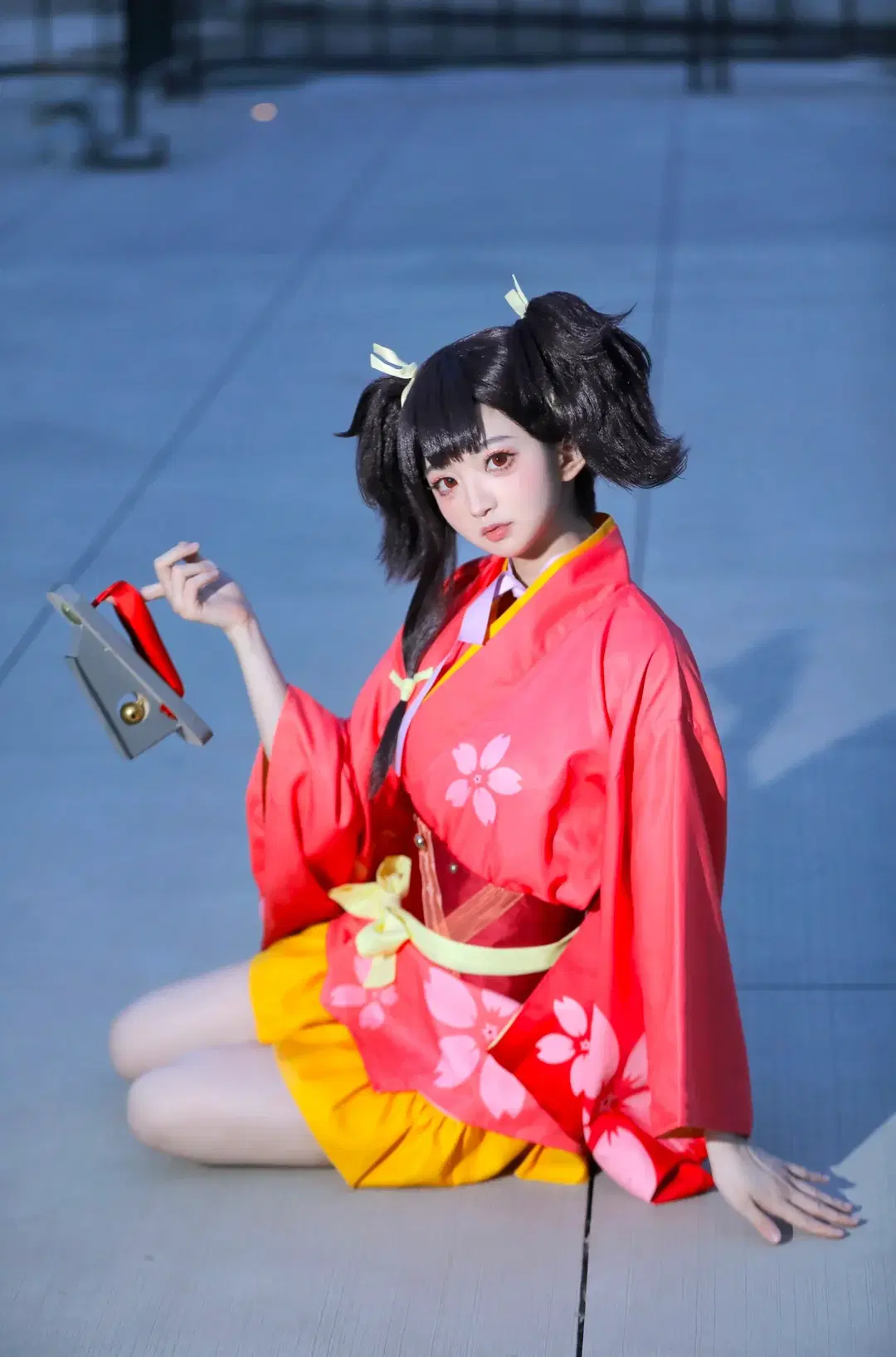 【无名cos】甲铁城的卡巴内利 废旧工厂里的红樱和风 - 汤圆不吃蛋黄 - 第2张
