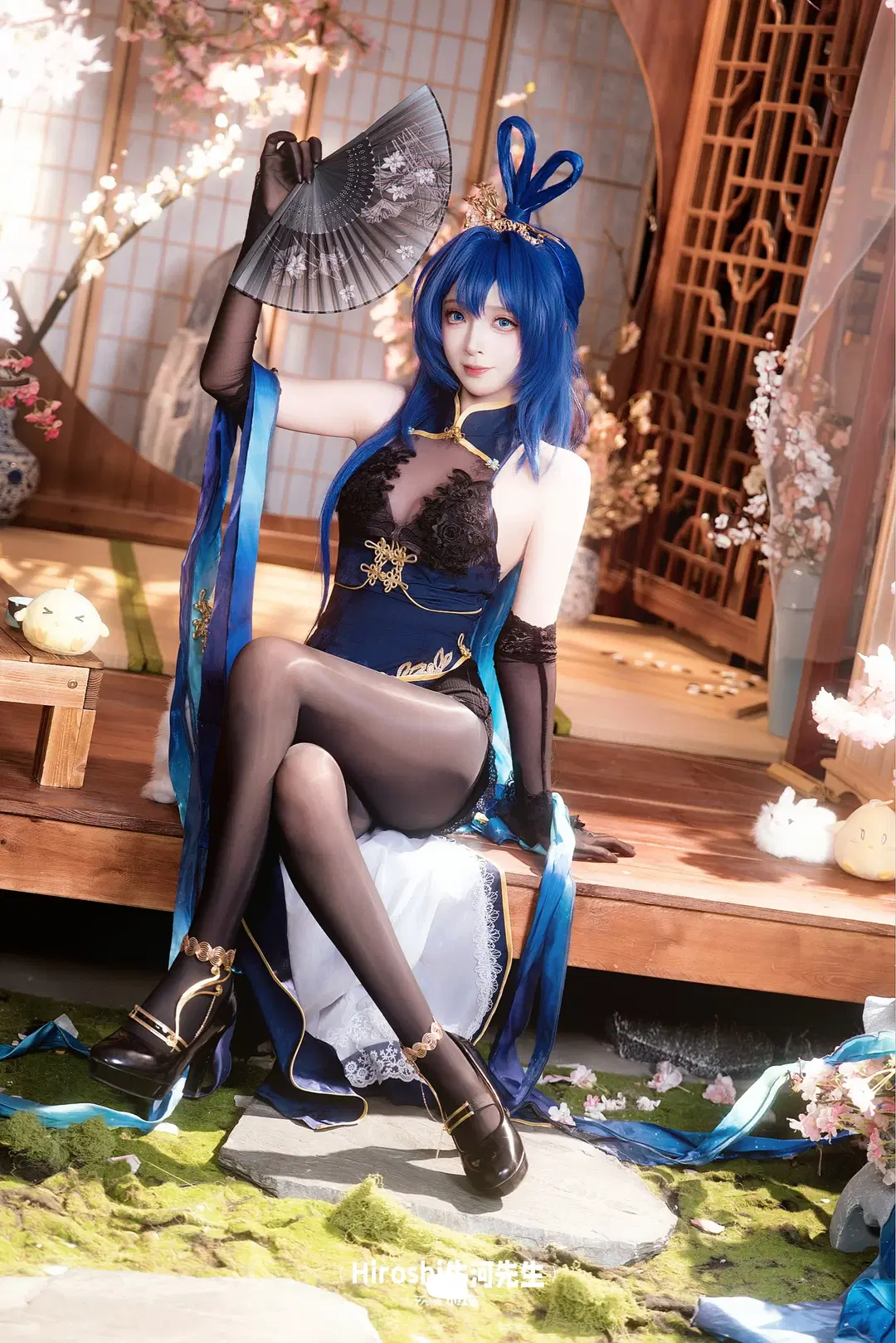 Azur Lane, Anime cosplay, Qipao cosplay, New Jersey cosplay, Stockings