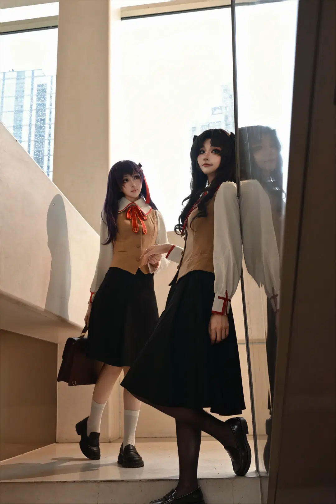 【间桐樱cos】远坂凛与间桐樱的fate楼梯日常 - Scar🌰tt - 第3张