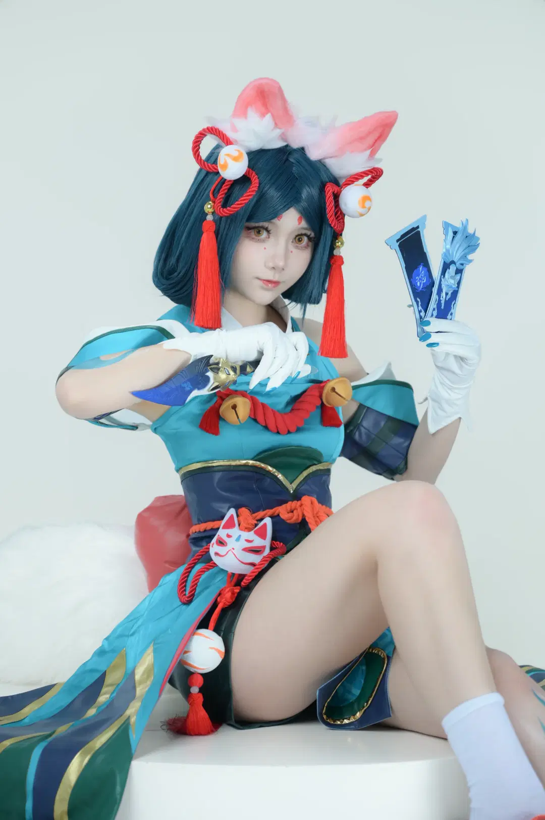 【雾子cos】守望先锋稻荷御狐的棚拍记录 - 森森Rikka - 第10张