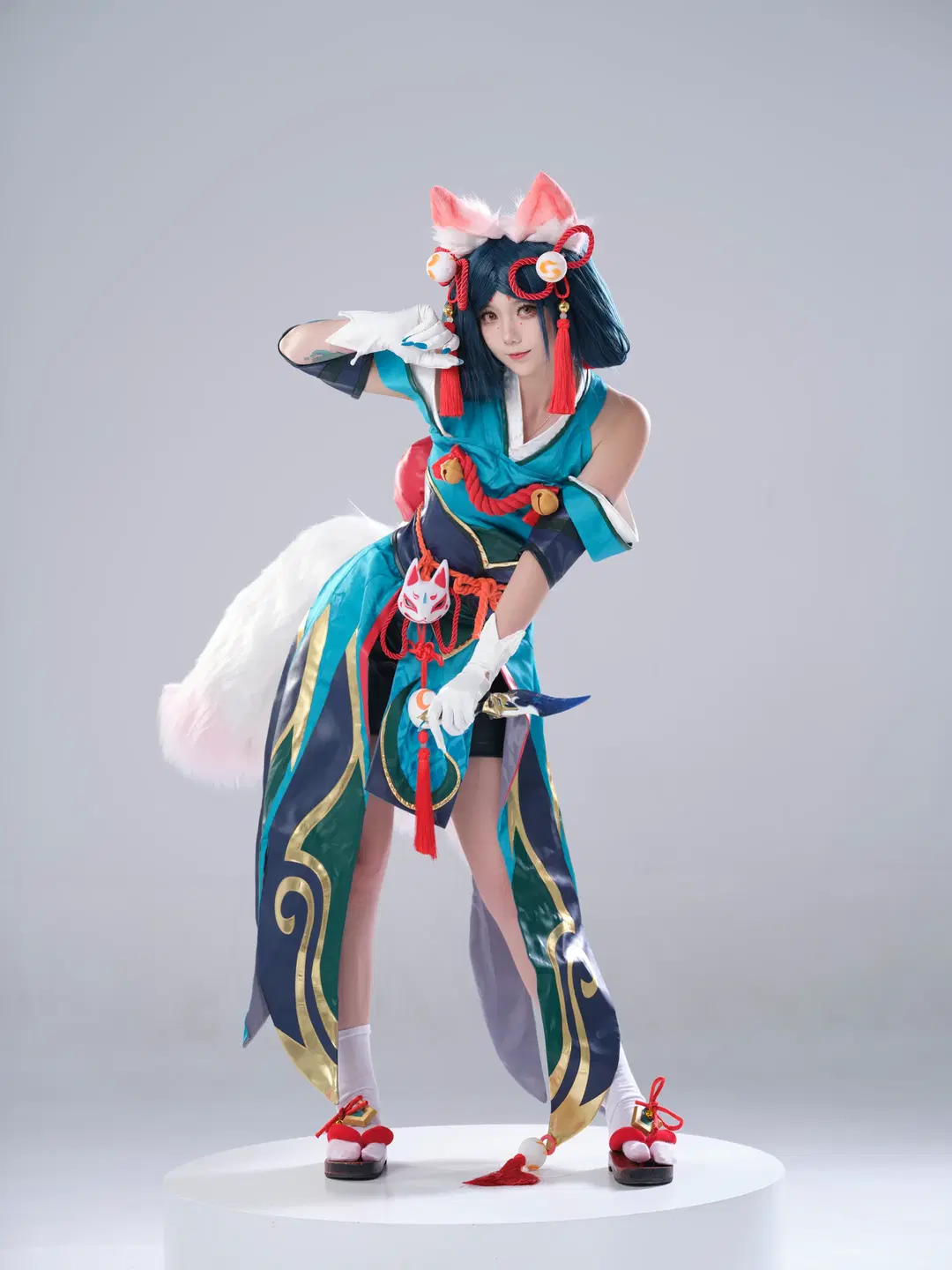 【雾子cos】守望先锋稻荷御狐的棚拍记录 - 森森Rikka - 第2张