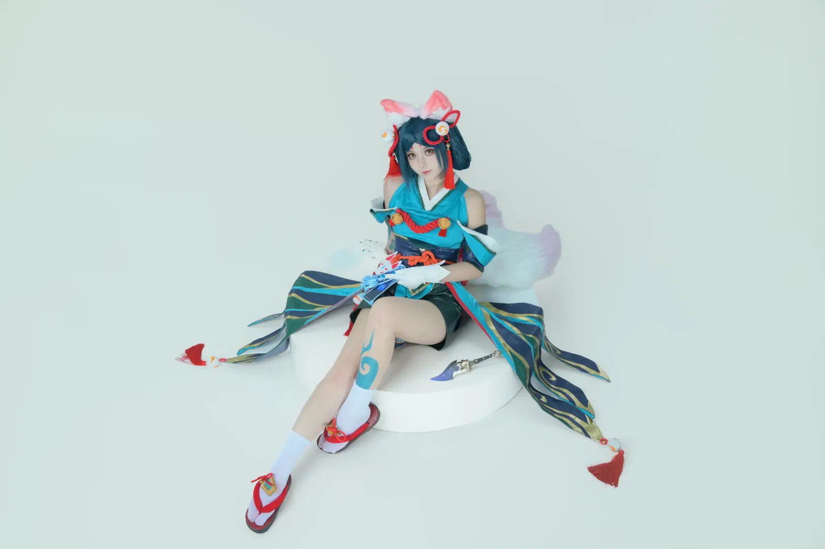 【雾子cos】守望先锋稻荷御狐的棚拍记录 - 森森Rikka - 第9张