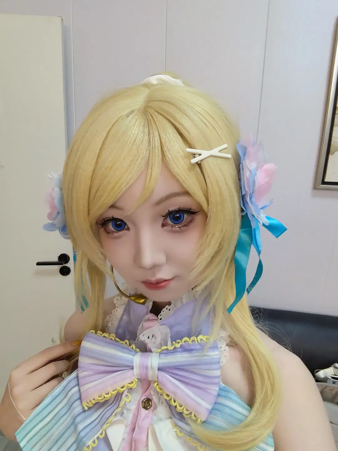cosplay, 缪斯, lovelive, 绚濑绘里cos, 白色情人节觉醒