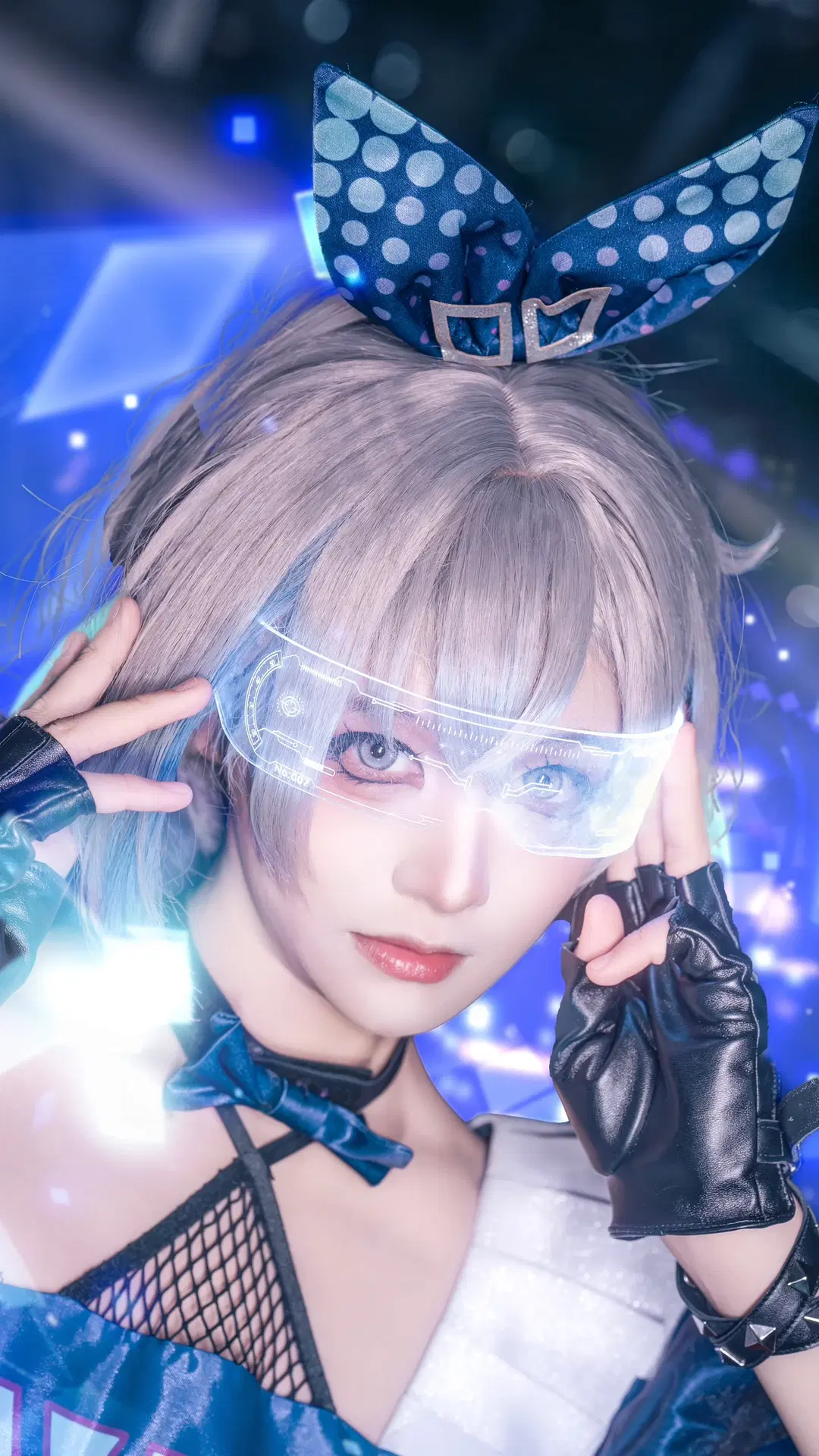 【銀狼 コスプレ】ハッカーバニー出撃！ウチに負ける準備はできた？ - 沽沽小酒精 - 4枚目