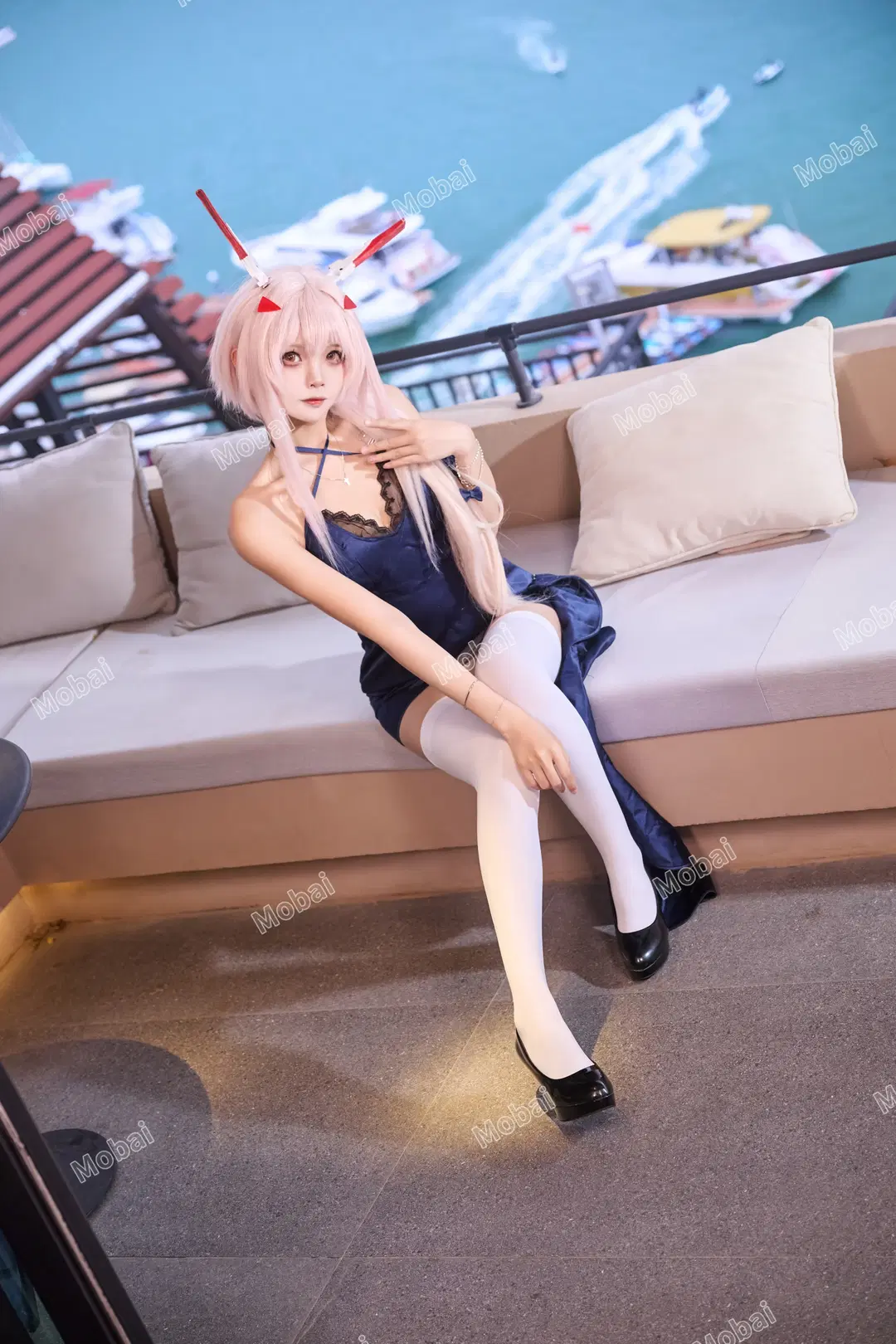 【綾波cos】碧藍航線生賀：派對結束後，和指揮官一起加油吧 - Mobai哒哒哒 - 第4張