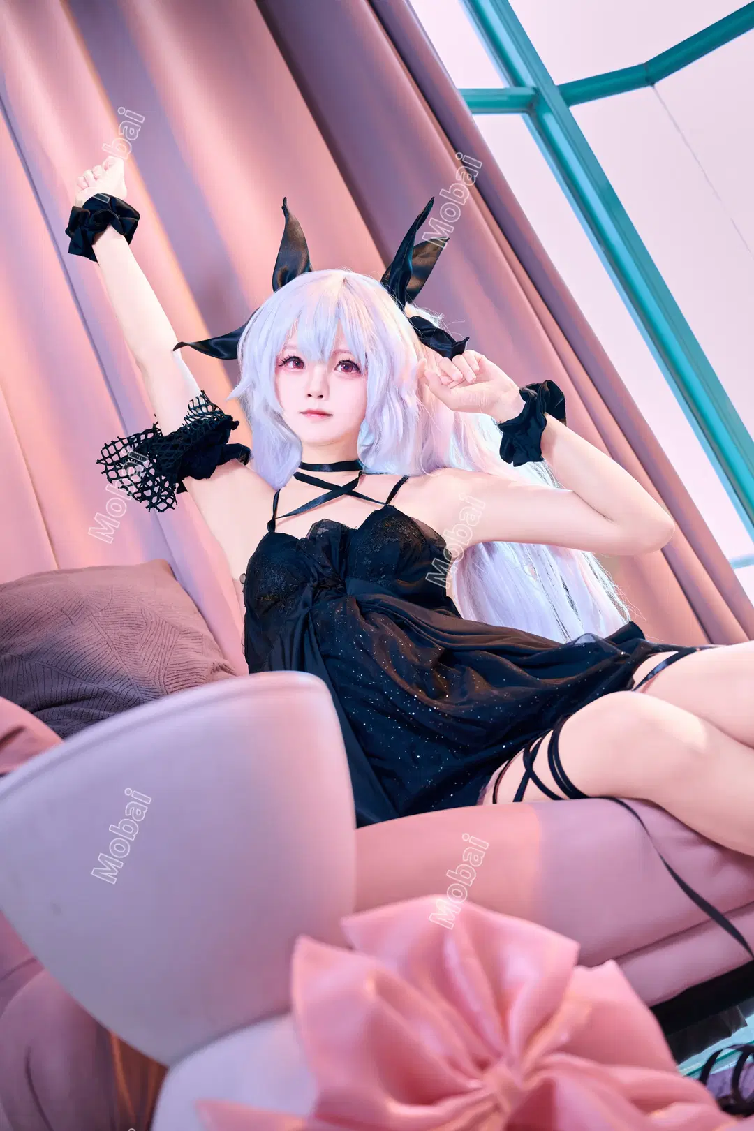 [Laffey cosplay] Azur Lane 6th Anniversary Laffey Lazy Day Skin by Mobai哒哒哒 - Image 6