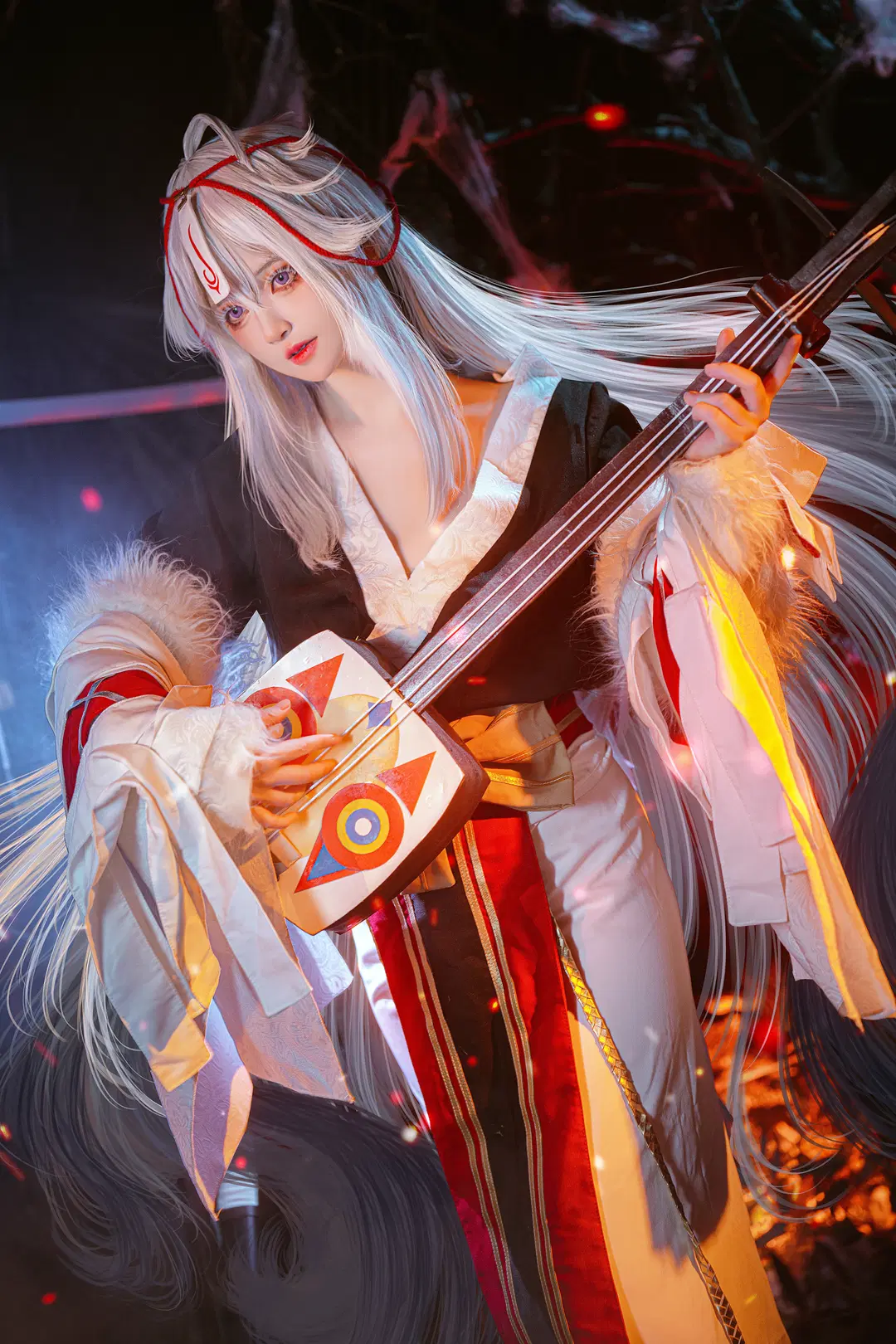 【紧那罗cos】阴阳师紧那罗觉醒，此曲过后再无杀戮 - 夏沫沫肉沫沫 - 第6张