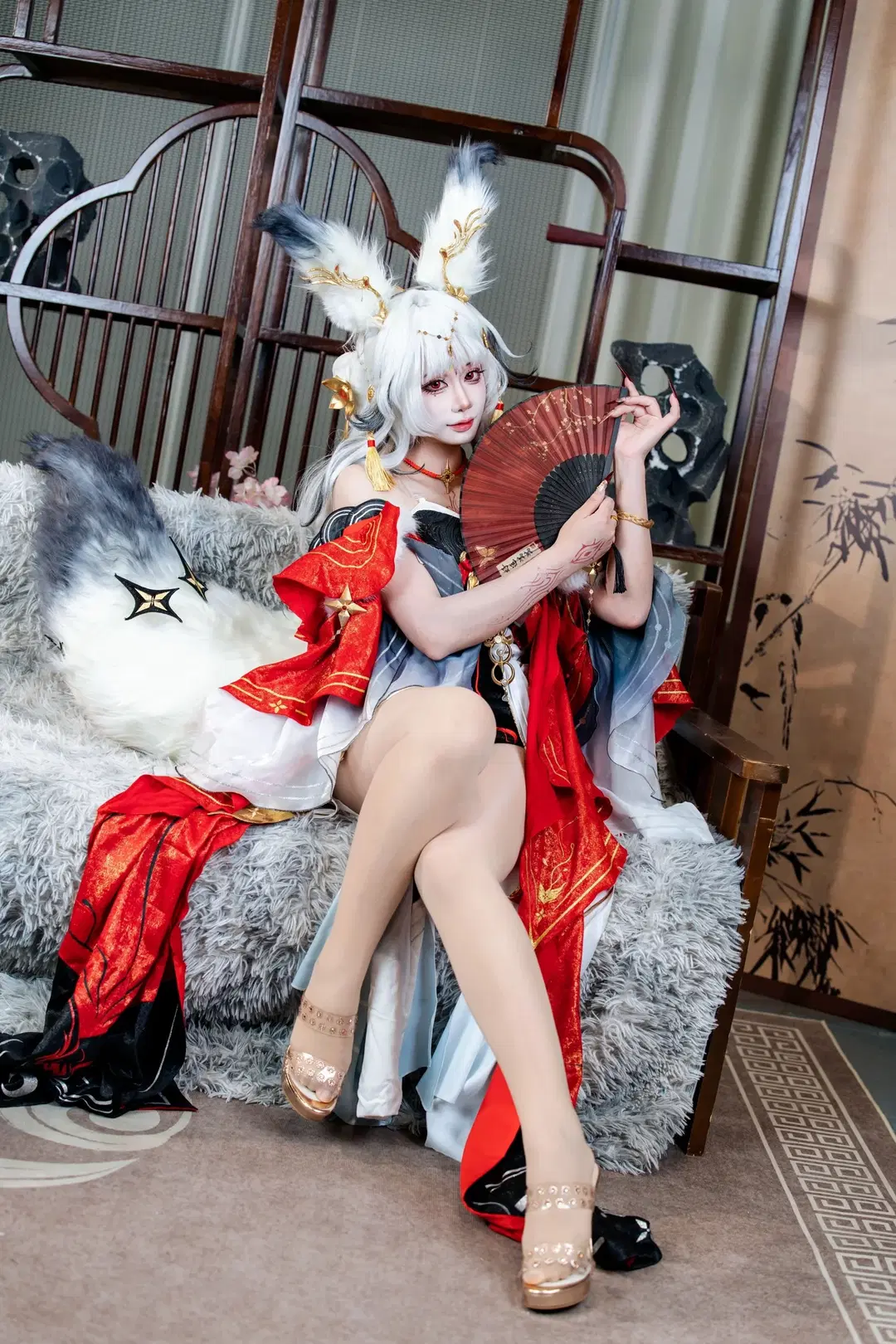 【心月狐cos】鸣潮狐妖的月下魅惑 - 衾曦 - 第3张