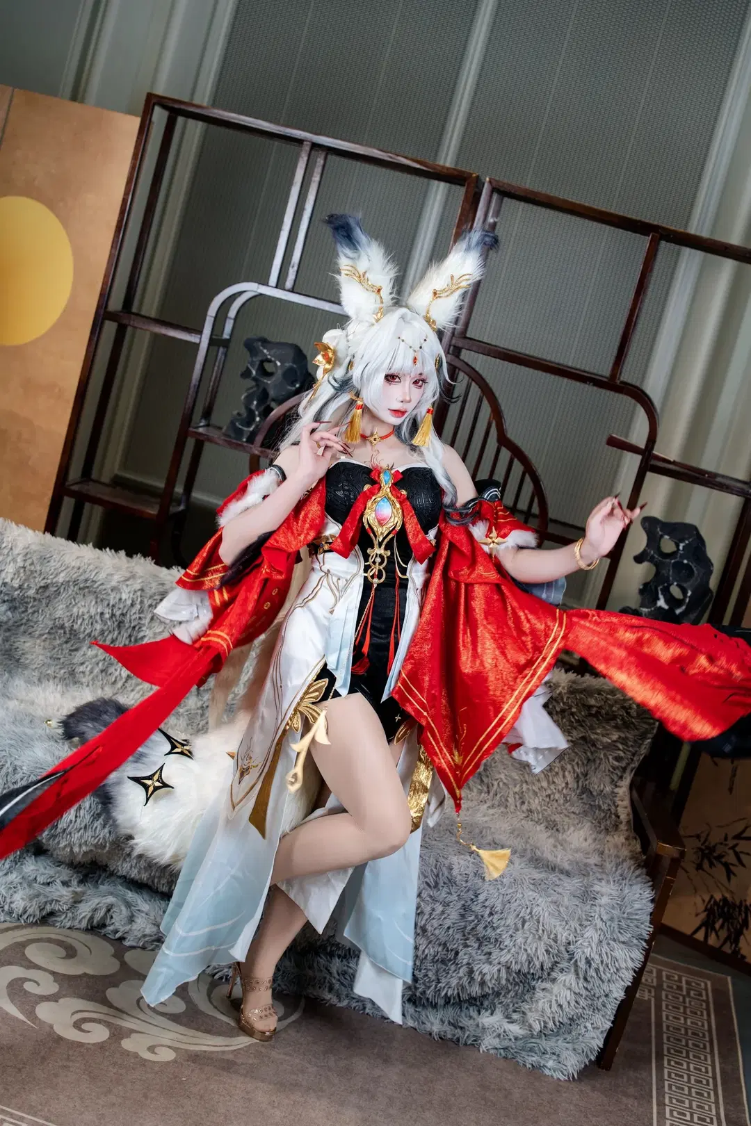 【心月狐cos】鸣潮狐妖的月下魅惑 - 衾曦 - 第6张