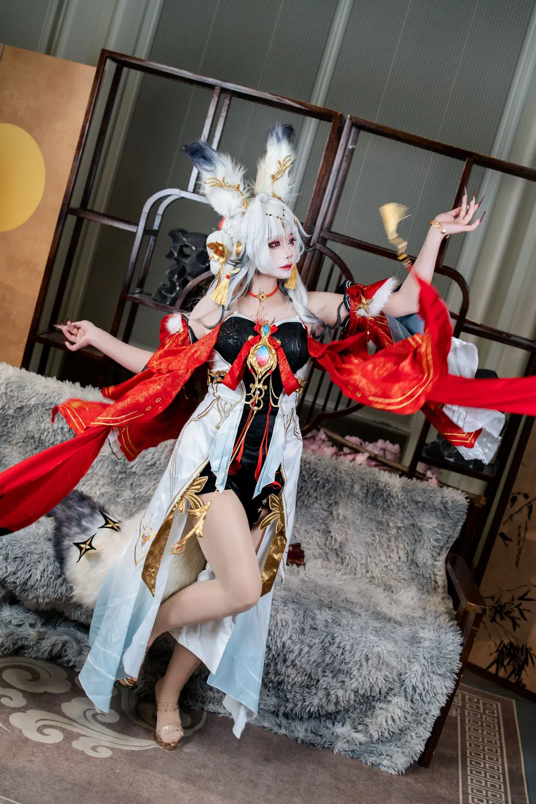 【心月狐cos】鸣潮狐妖的月下魅惑 - 衾曦 - 第7张