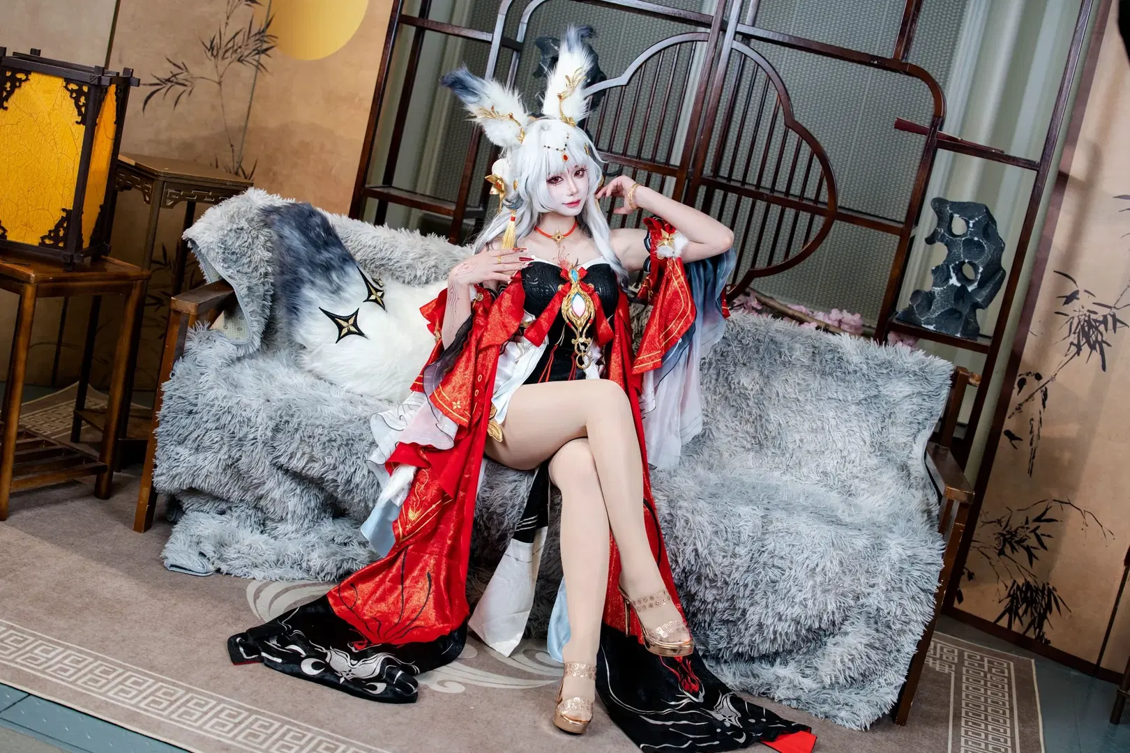 【心月狐cos】鸣潮狐妖的月下魅惑 - 衾曦 - 第8张