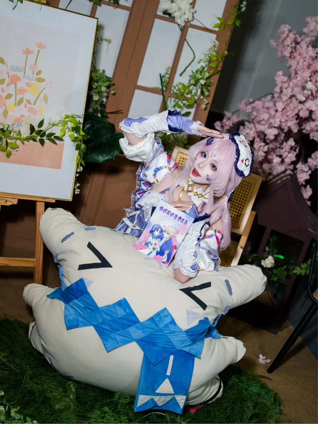 【茜特菈莉cos】原神超级可爱的睡衣奶奶 - 衾曦 - 第5张