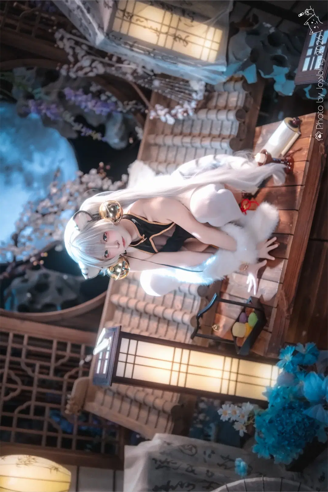 白虎娘cos 国风旗袍与毛绒的碰撞 - Jessbing（摆烂Ver. - 第6张