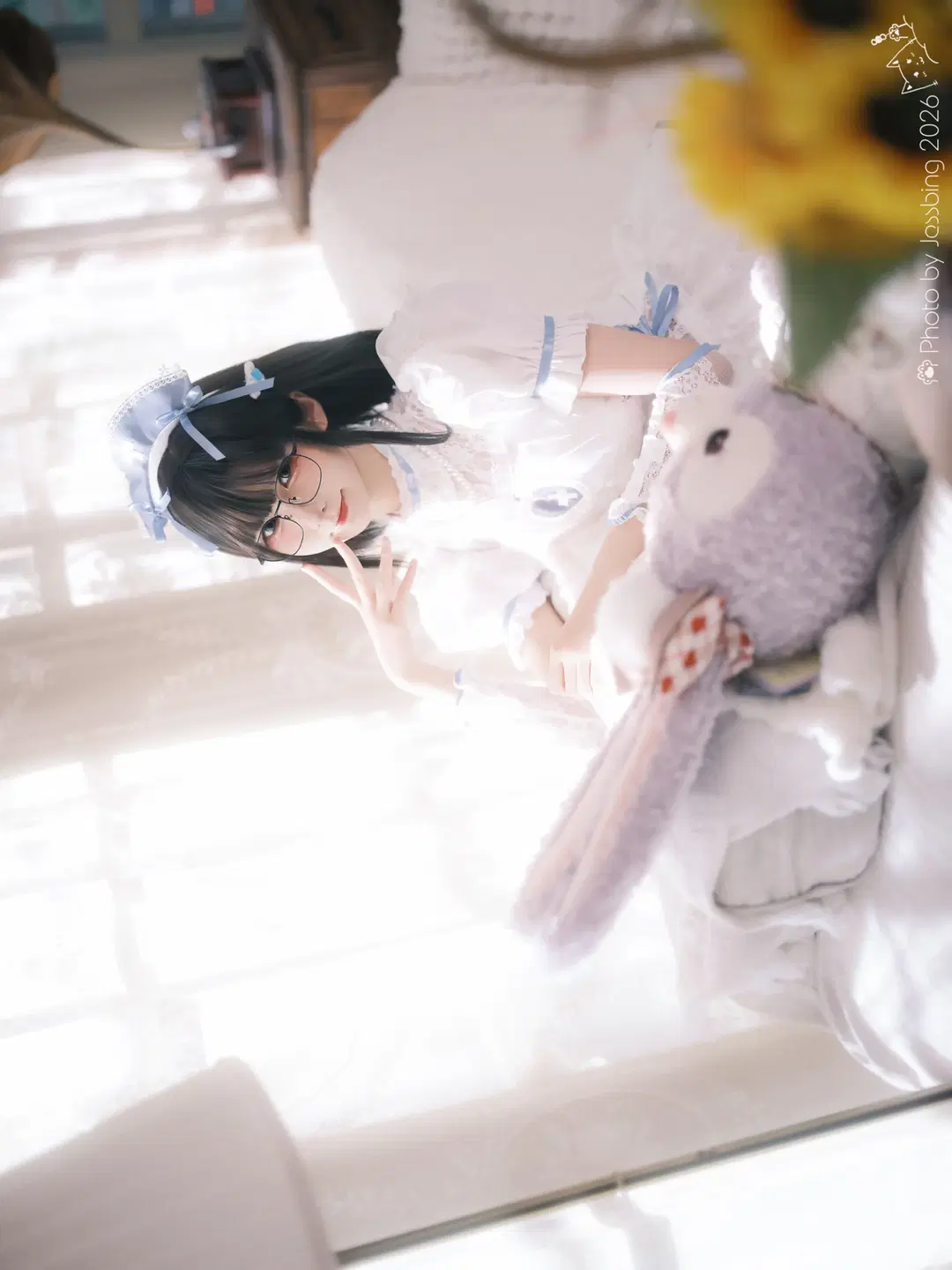 Japanese Style Photography Little Nurse Shoot: Vintage Room White Stockings Uniform Experience by Jessbing（摆烂Ver. - Image 6
