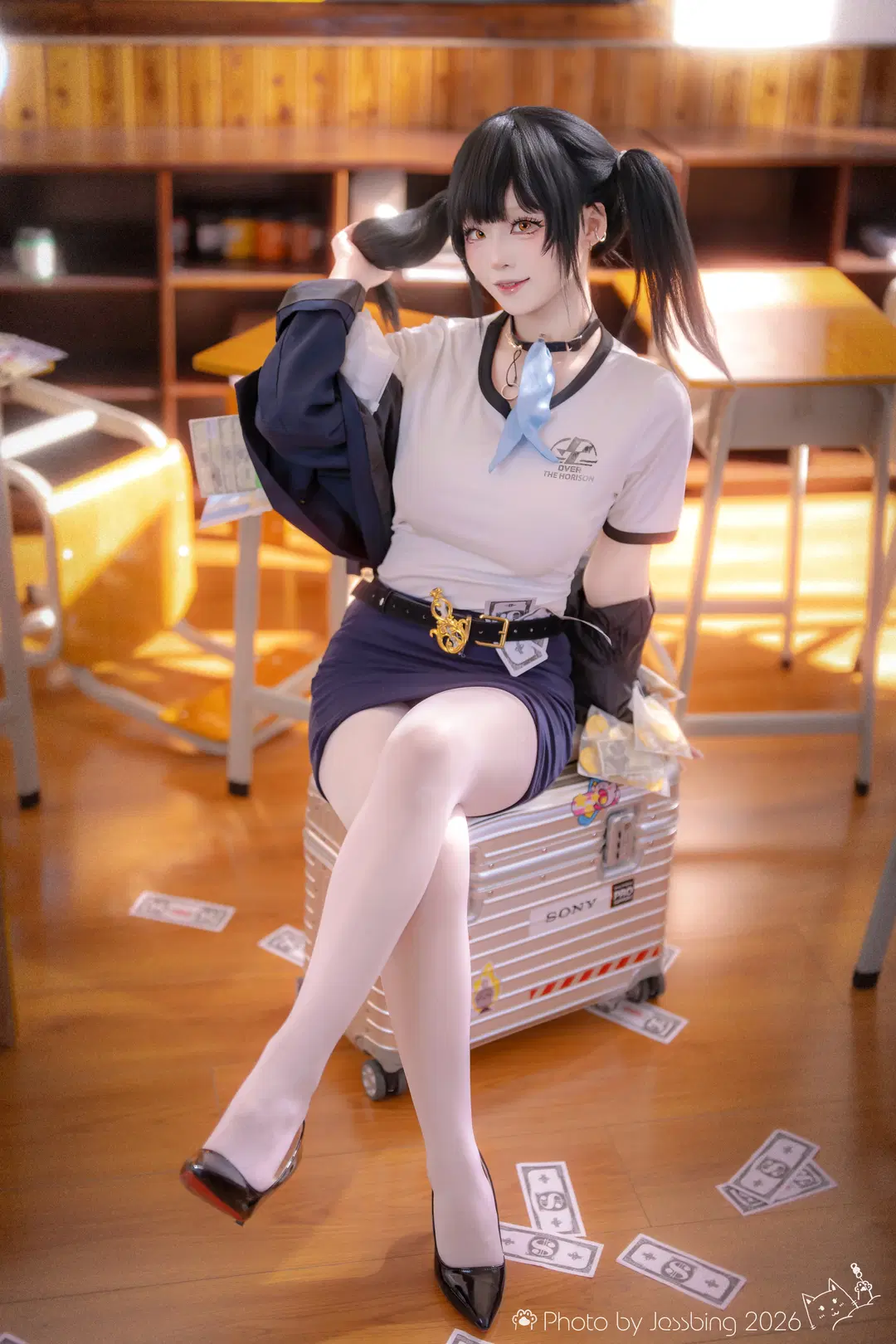【索拉cos】胜利女神教室场景的午后光影