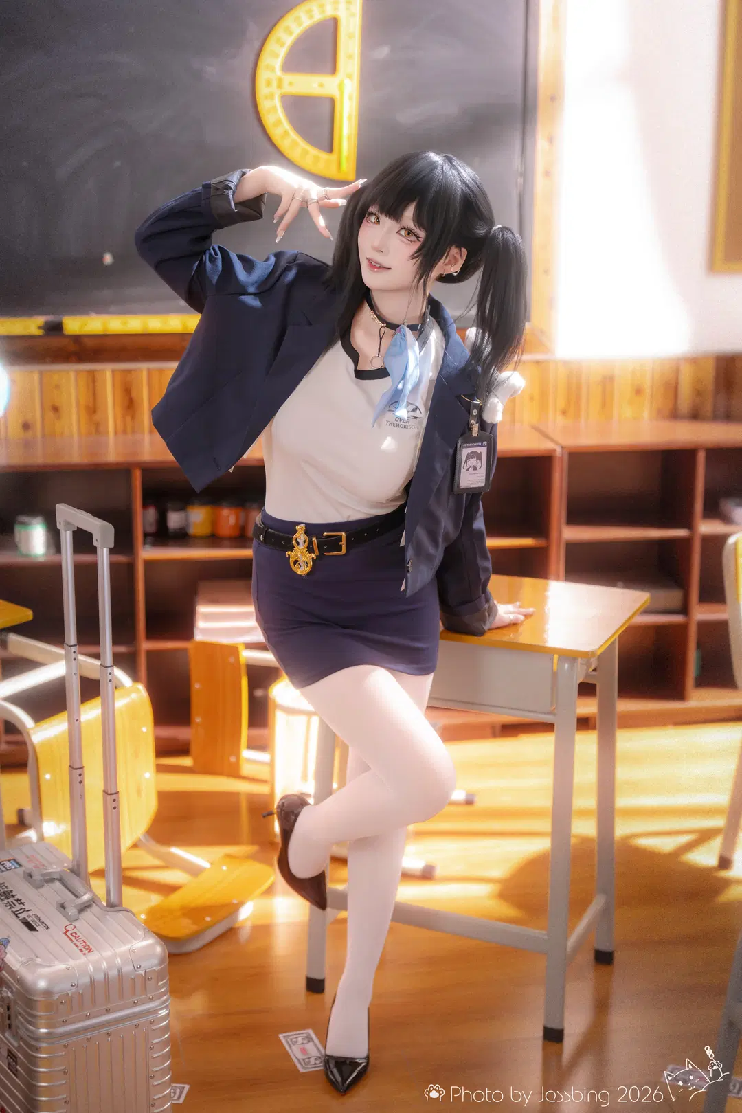 【索拉cos】胜利女神教室场景的午后光影 - Jessbing（摆烂Ver. - 第4张