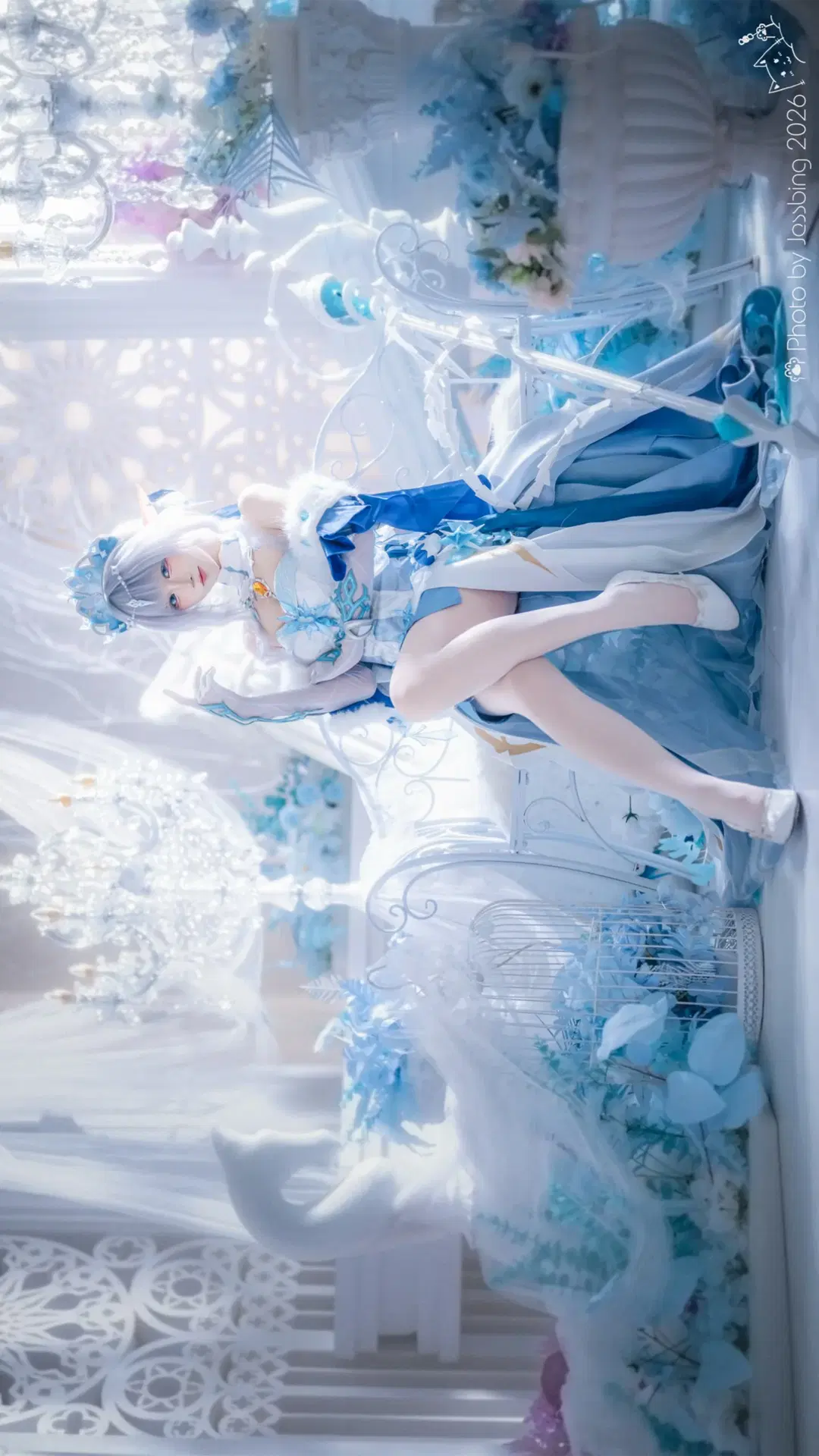 【冰之女皇cos】至冬的凛冽与华贵，这套冰雪质感真的太美了 - Jessbing（摆烂Ver. - 第5张