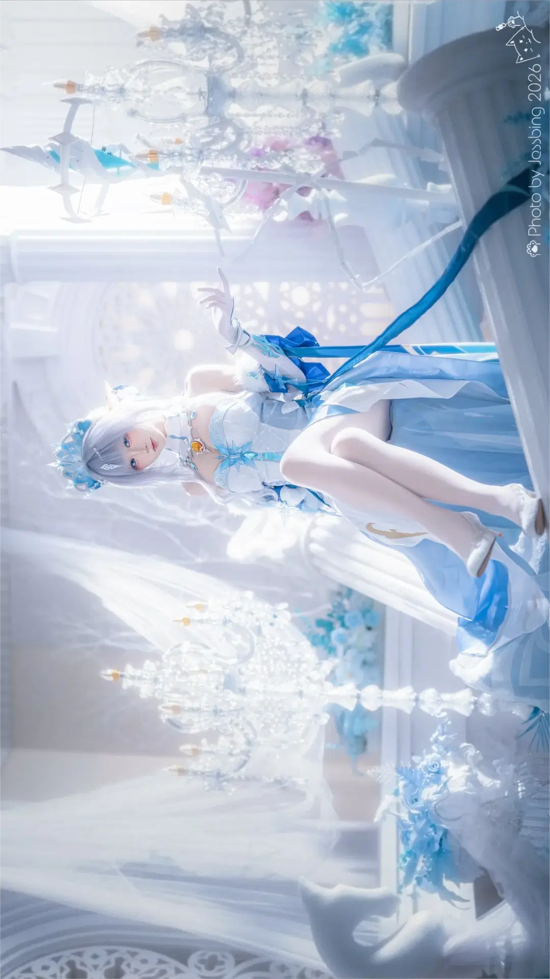 【冰之女皇cos】至冬的凛冽与华贵，这套冰雪质感真的太美了 - Jessbing（摆烂Ver. - 第6张