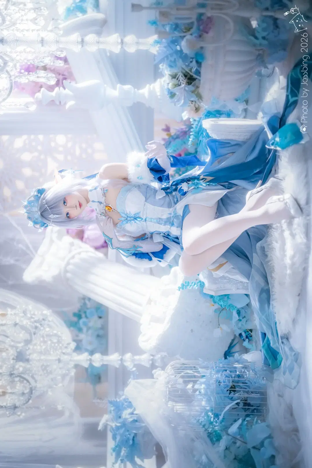 【冰之女皇cos】至冬的凛冽与华贵，这套冰雪质感真的太美了 - Jessbing（摆烂Ver. - 第7张