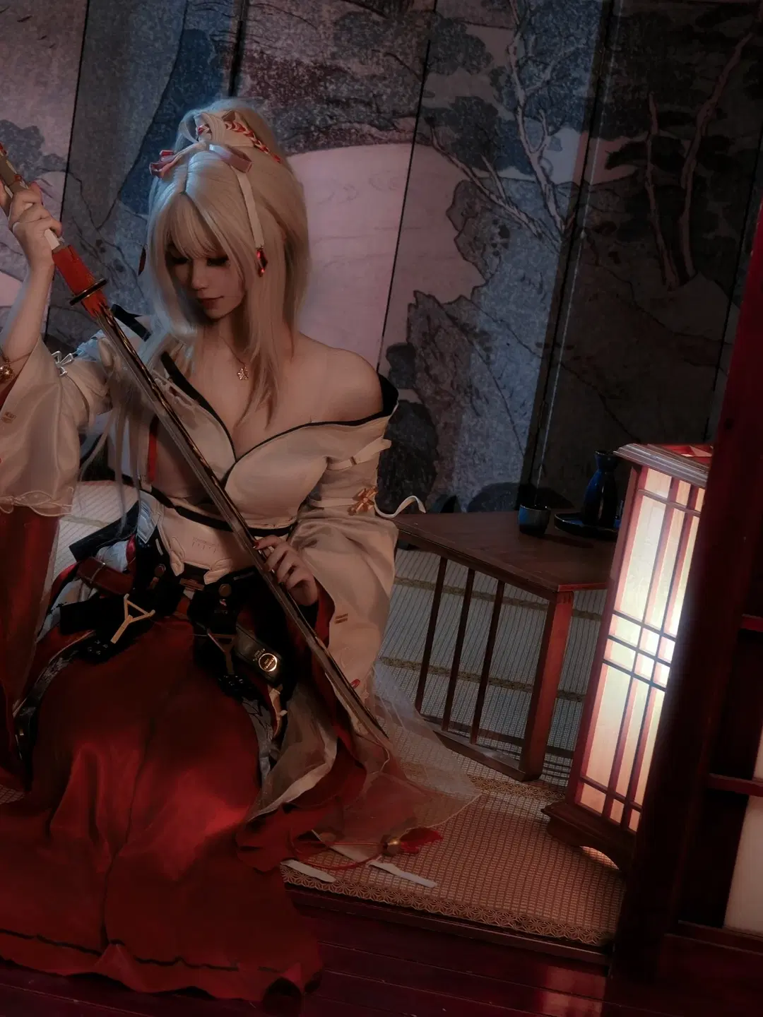 【绯雪cos】鸣潮和风少女的剑影与静谧 - 皮皮桃耶 - 第3张