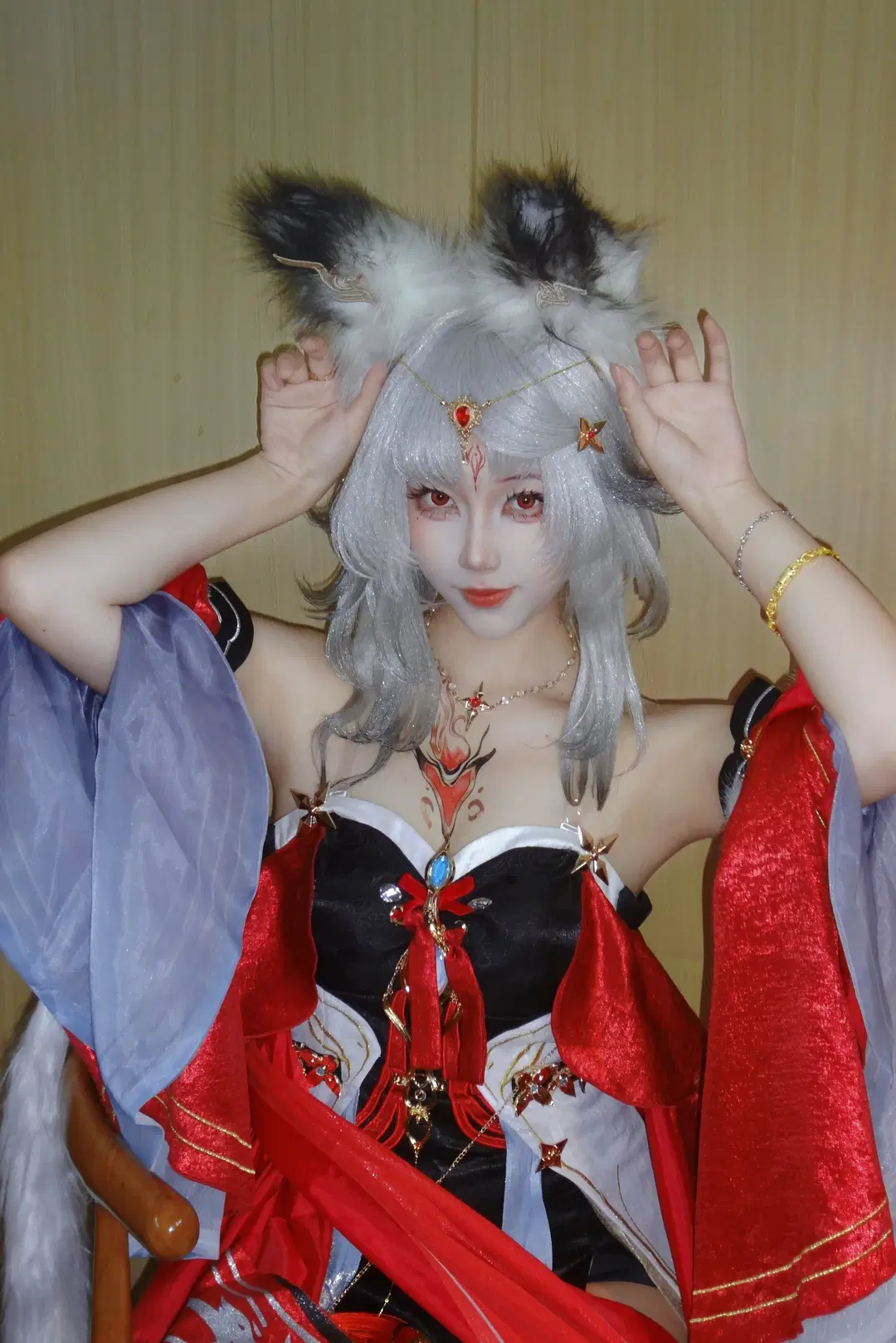 【心月狐コスプレ】『鳴潮 心月狐』狐耳スタイリングのこだわり徹底解説 - 皮皮桃耶 - 2枚目