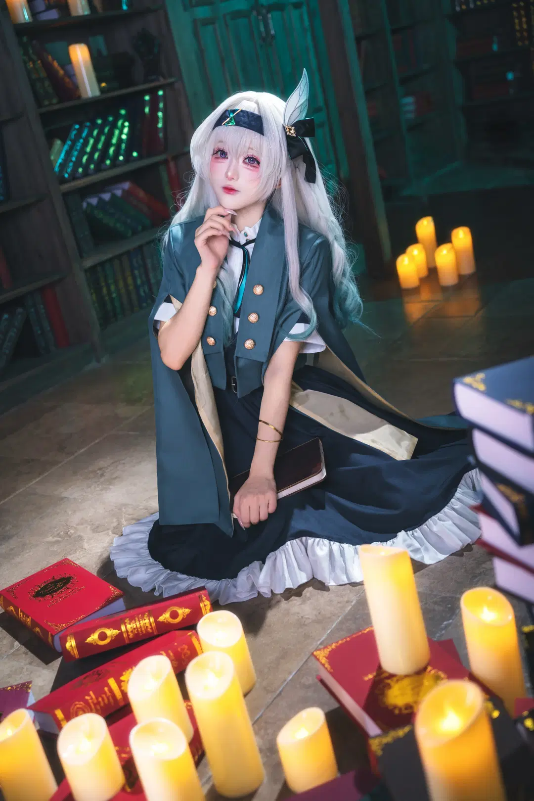 【流萤cos】广佛这个复古老图书馆景真的太好拍了 - -长生剑 - 第12张