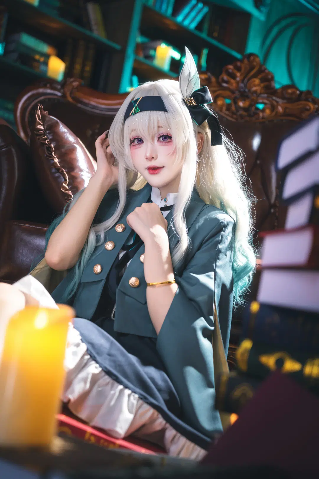 【流萤cos】广佛这个复古老图书馆景真的太好拍了 - -长生剑 - 第6张