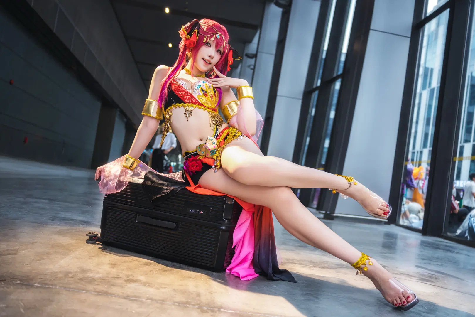 [Houshou Marine cosplay] Exotic Dancer Styling Radiating Seductive Allure by -长生剑 - Image 2
