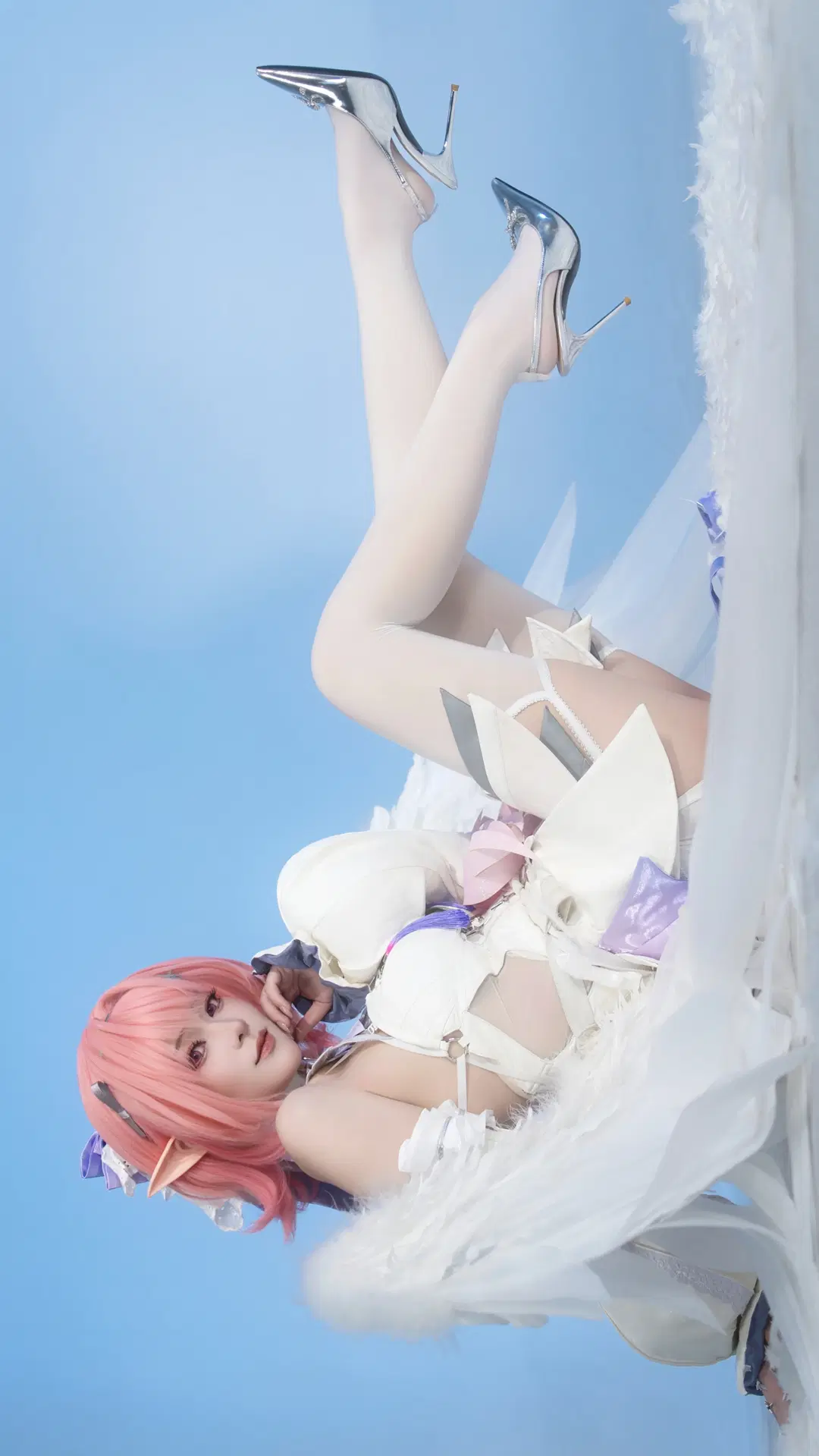 ゼンレスゾーンゼロ, コスプレ, 白ストッキング, 天使, レミエール コスプレ