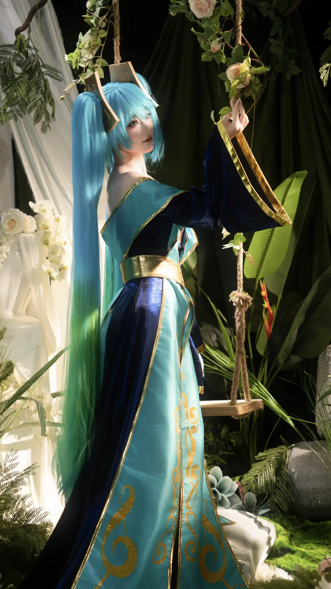 【琴女娑娜cos】靜謐叢林裡撥動琴絃 - 小筱不点 - 第2張