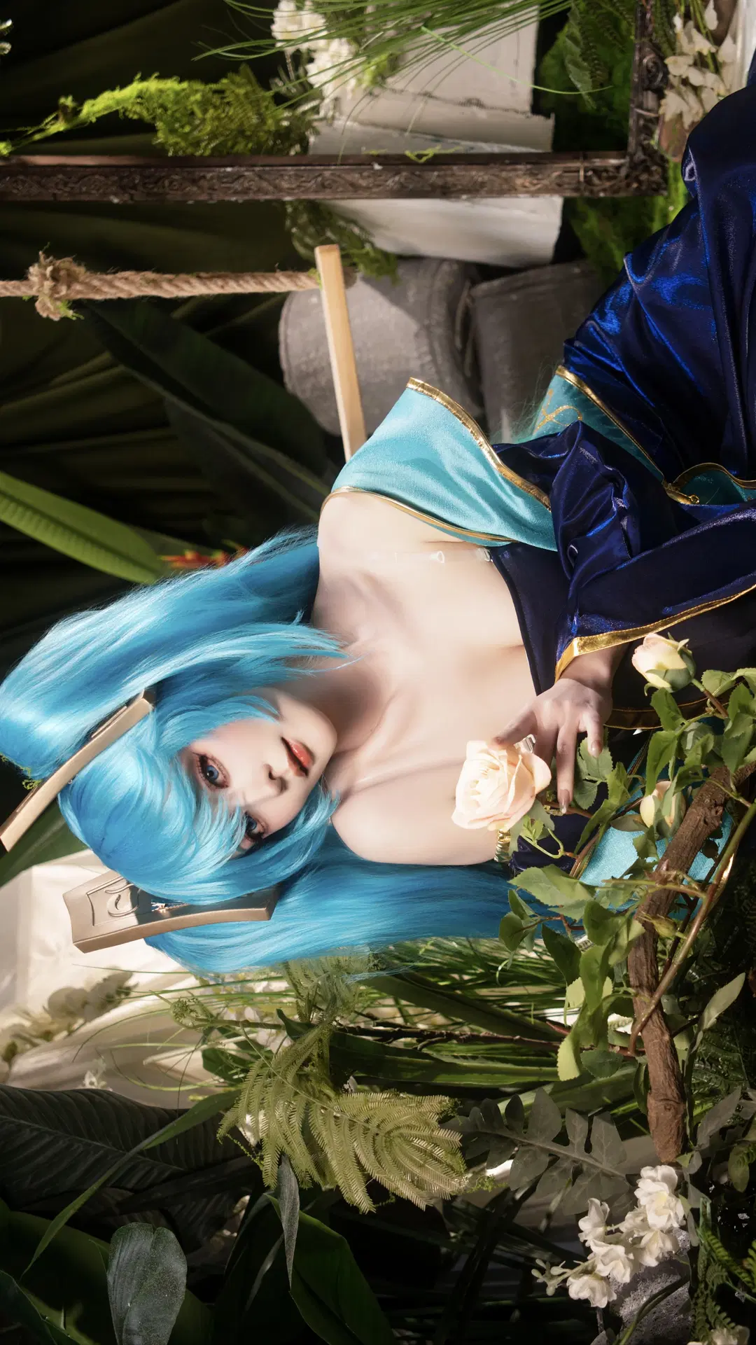 【琴女娑娜cos】靜謐叢林裡撥動琴絃 - 小筱不点 - 第7張