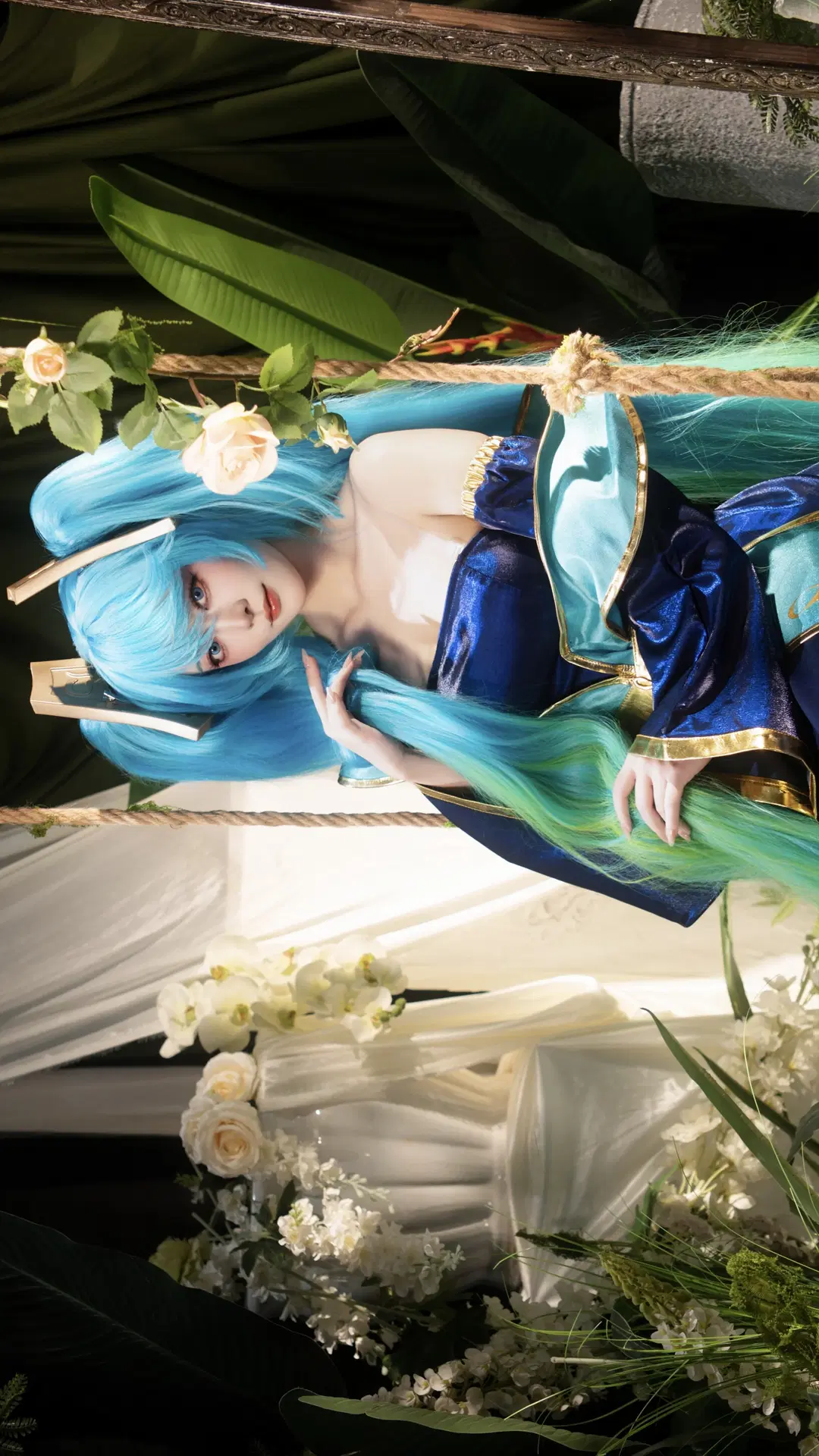 【琴女娑娜cos】靜謐叢林裡撥動琴絃 - 小筱不点 - 第8張