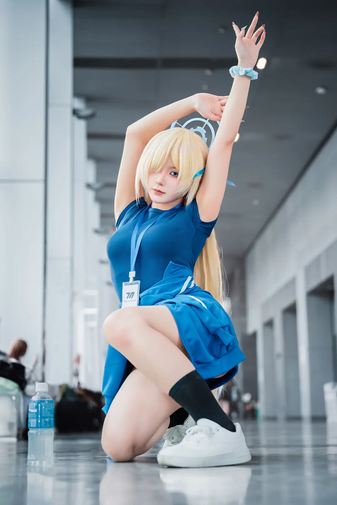 [Ichinose Asuna cosplay] Blue Archive: This blue gymnastics uniform is simply bursting with energy! by 真皮恶霸 - Image 2