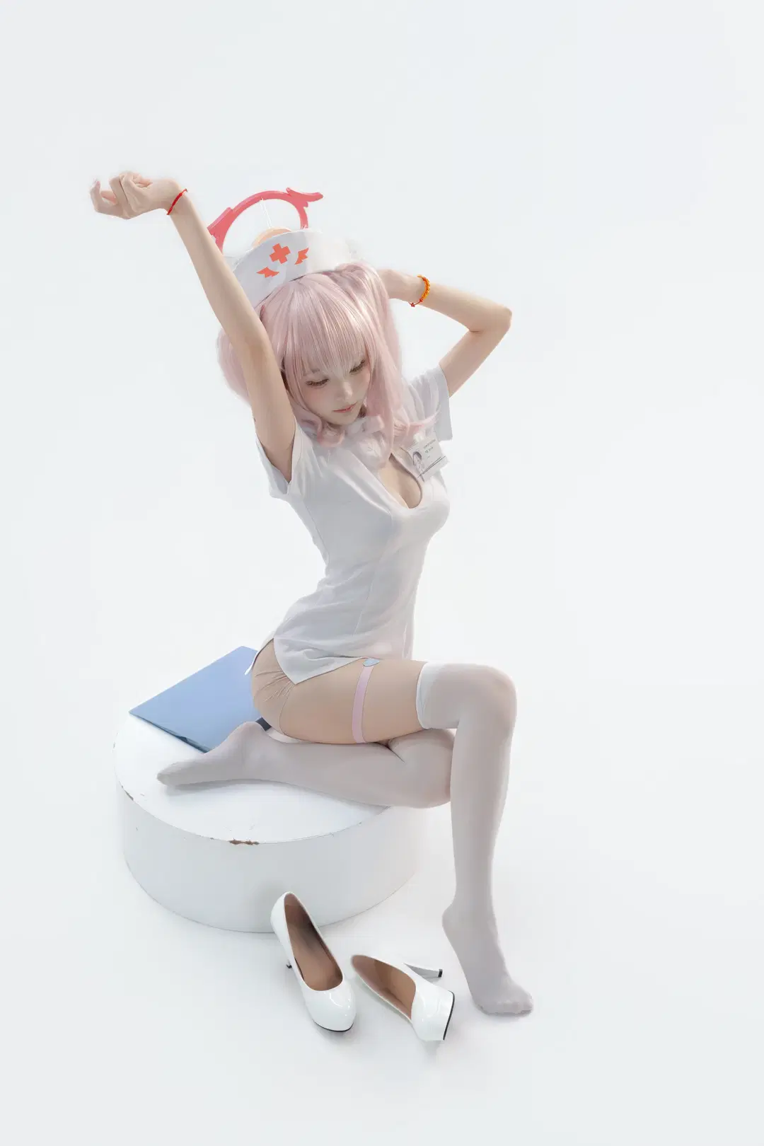 【下江小春cos】蔚蓝档案 草莓味少女的查房时间 - 小白不小新📸（常驻深圳开单中） - 第2张