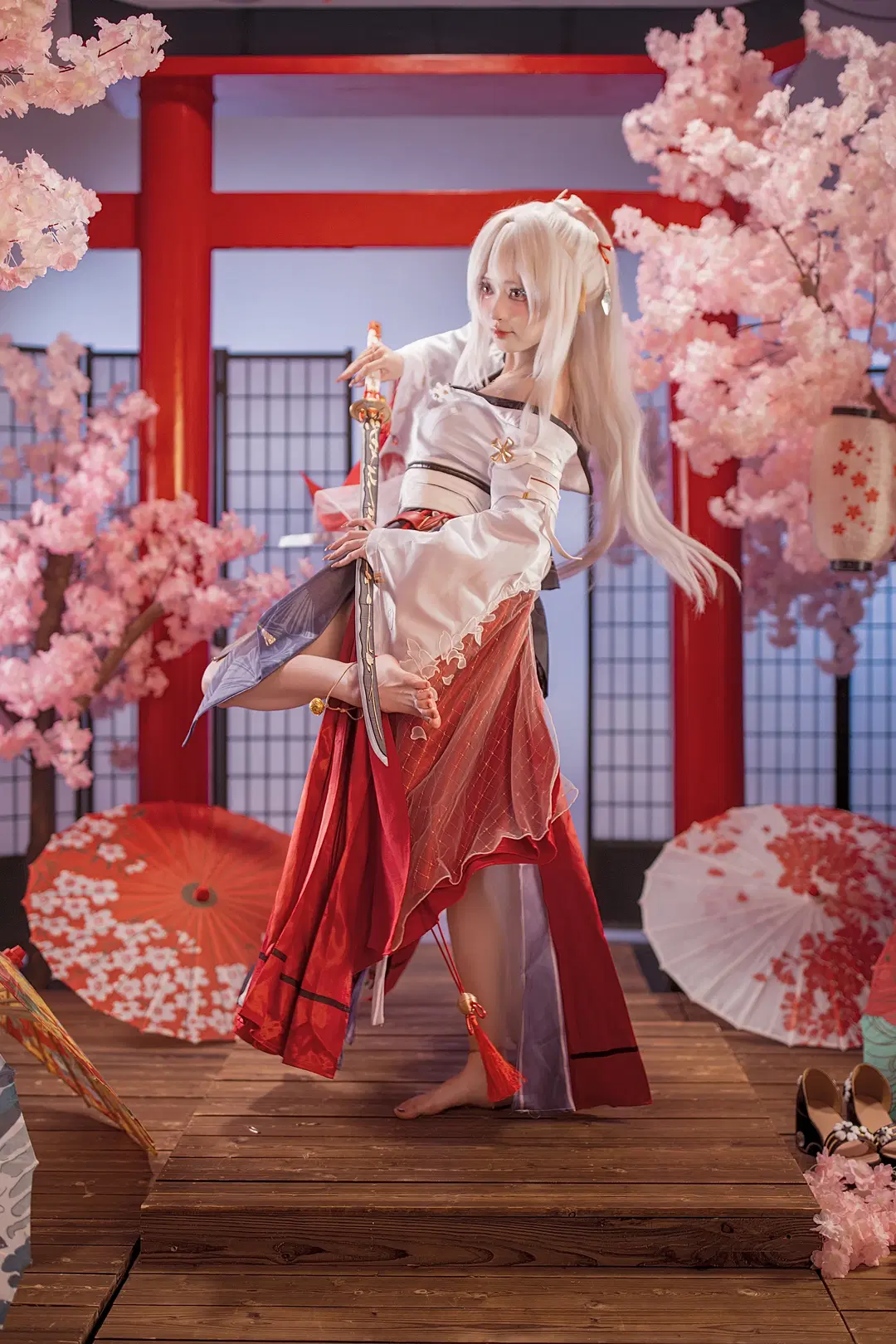 【绯雪 コスプレ】『鳴潮』同人創作祭・和風剣士の撮影記録 - 小白不小新📸（常驻深圳开单中） - 3枚目